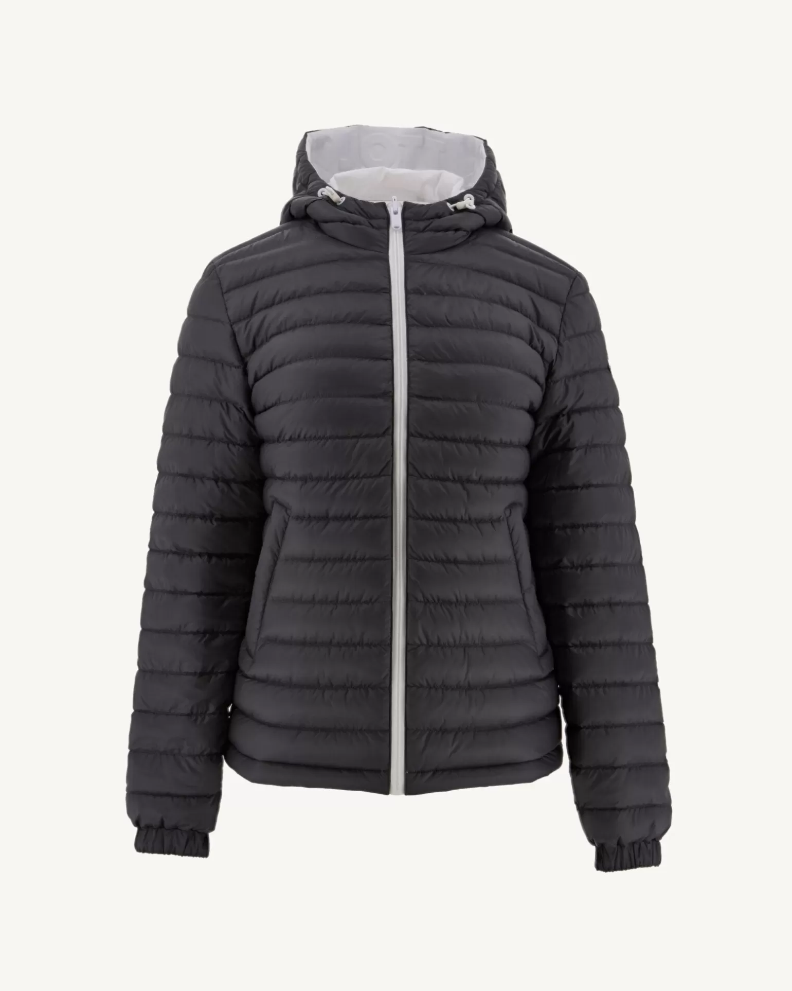 Doudounes & Vestes*JOTT Doudoune Reversible A Capuche Blanc/Anthracite Vienne 9010 White / Anthracite