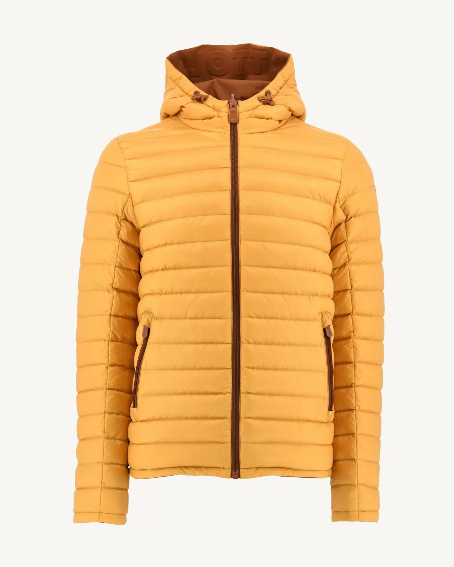 Doudounes & Vestes*JOTT Doudoune Reversible A Capuche Caramel/Moutarde Bergen 828 Caramel/Moutarde