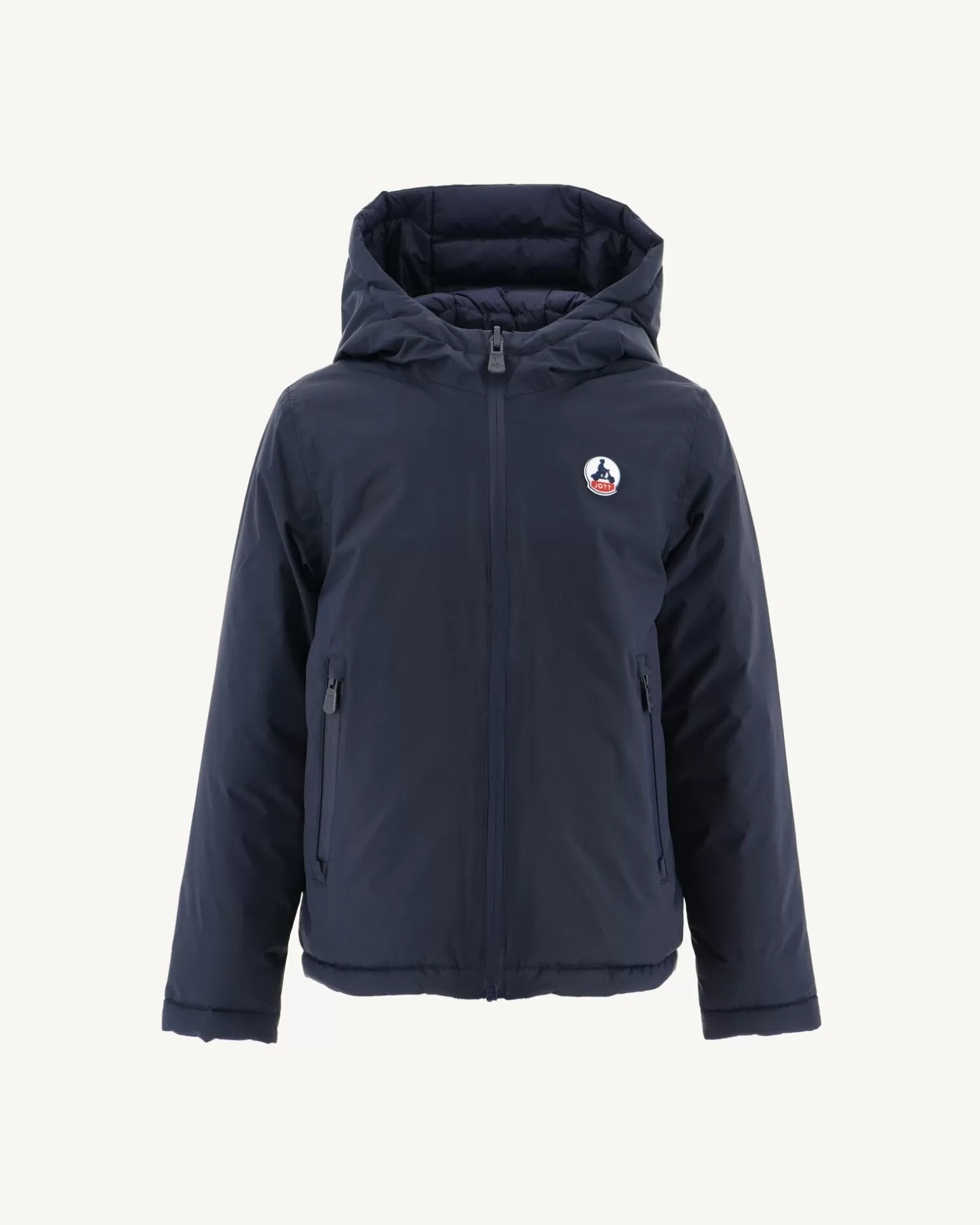 Doudounes*JOTT Doudoune Reversible A Capuche Enfant Marine Zurich 104 Marine