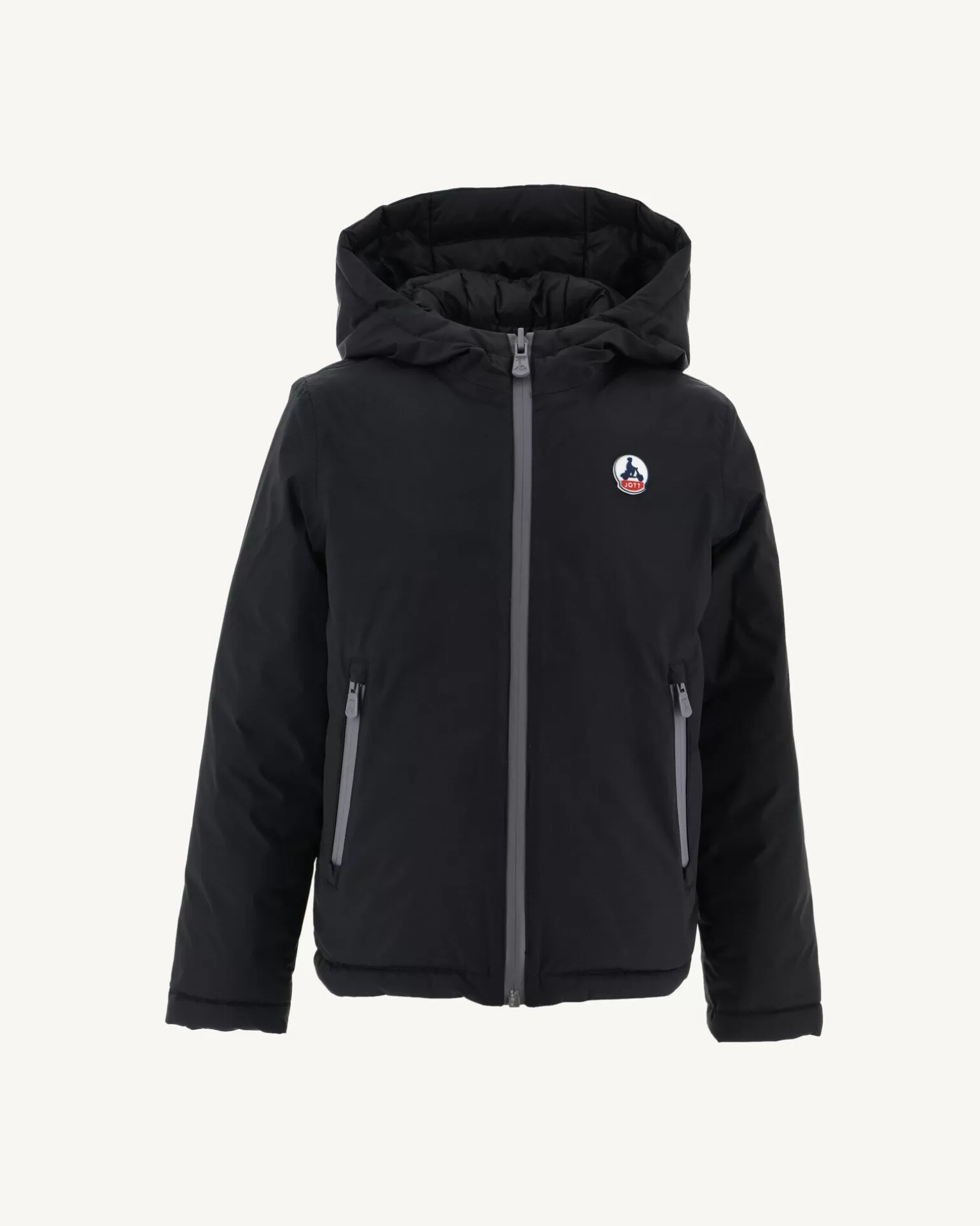 Doudounes*JOTT Doudoune Reversible A Capuche Enfant Noir Zurich 999 Black
