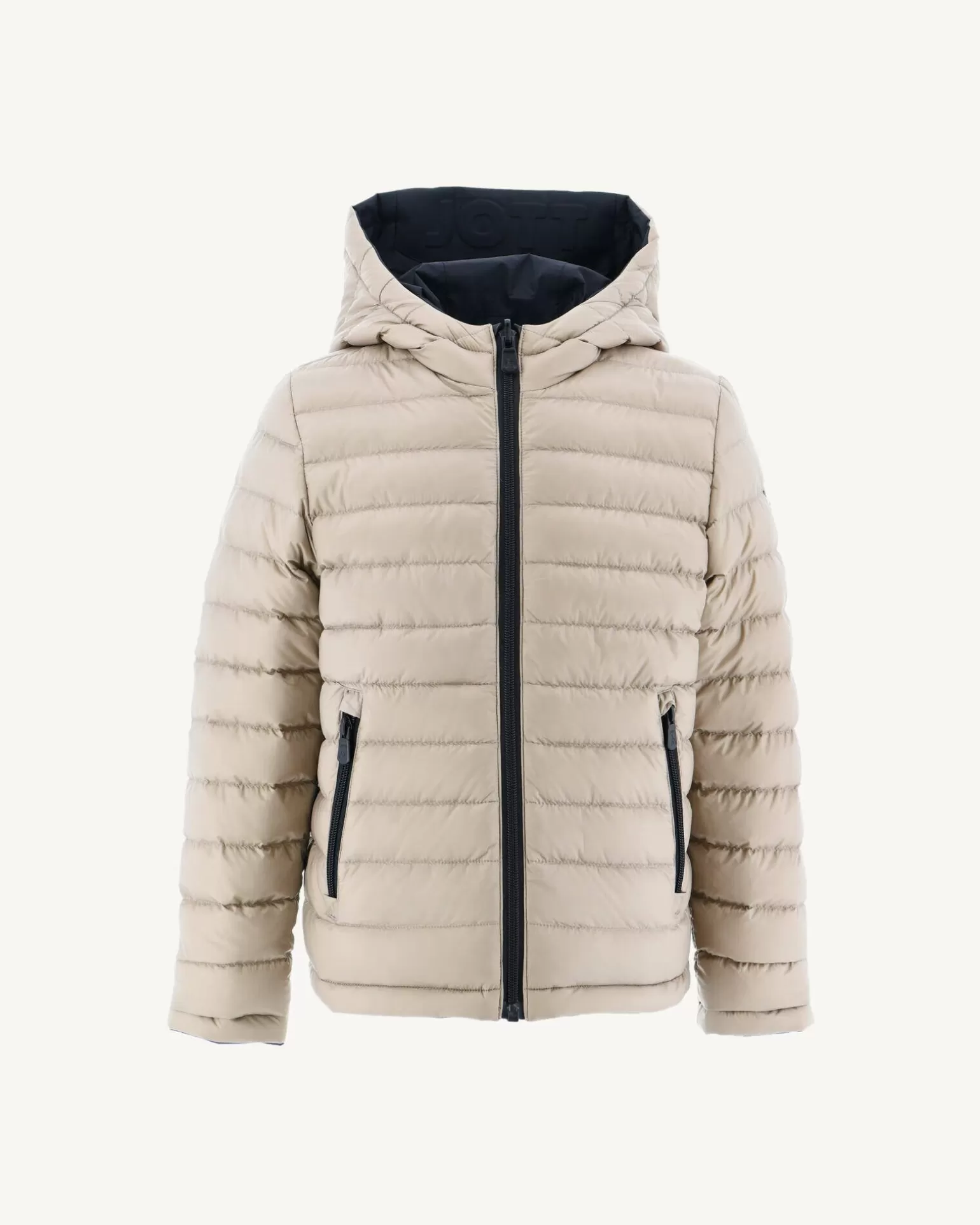 Doudounes*JOTT Doudoune Reversible A Capuche Enfant Noir/Beige Zurich 988 Noir/Beige