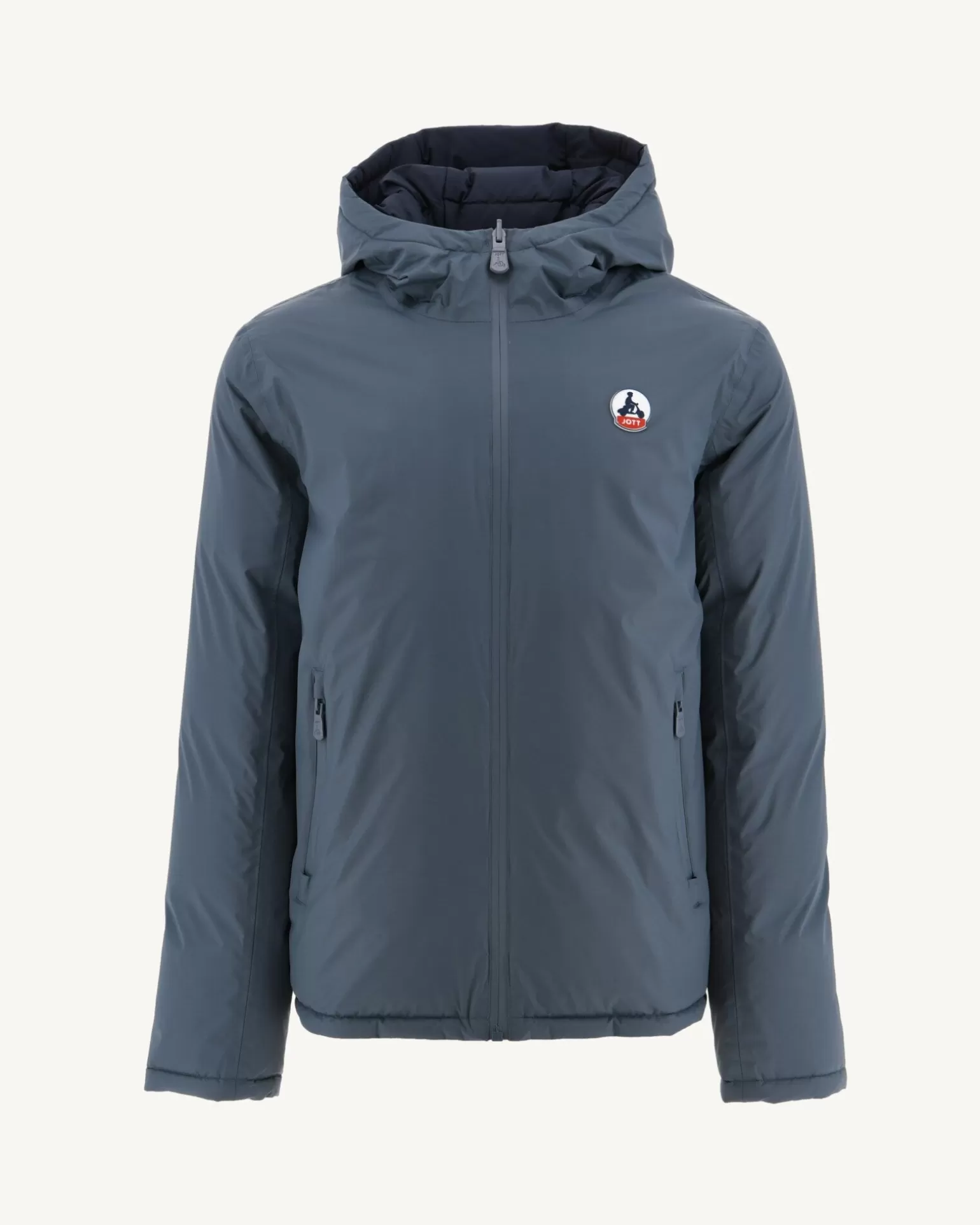 Doudounes & Vestes*JOTT Doudoune Reversible A Capuche Grand Froid Bleu/Marine Aspen 109 Bleu / Marine