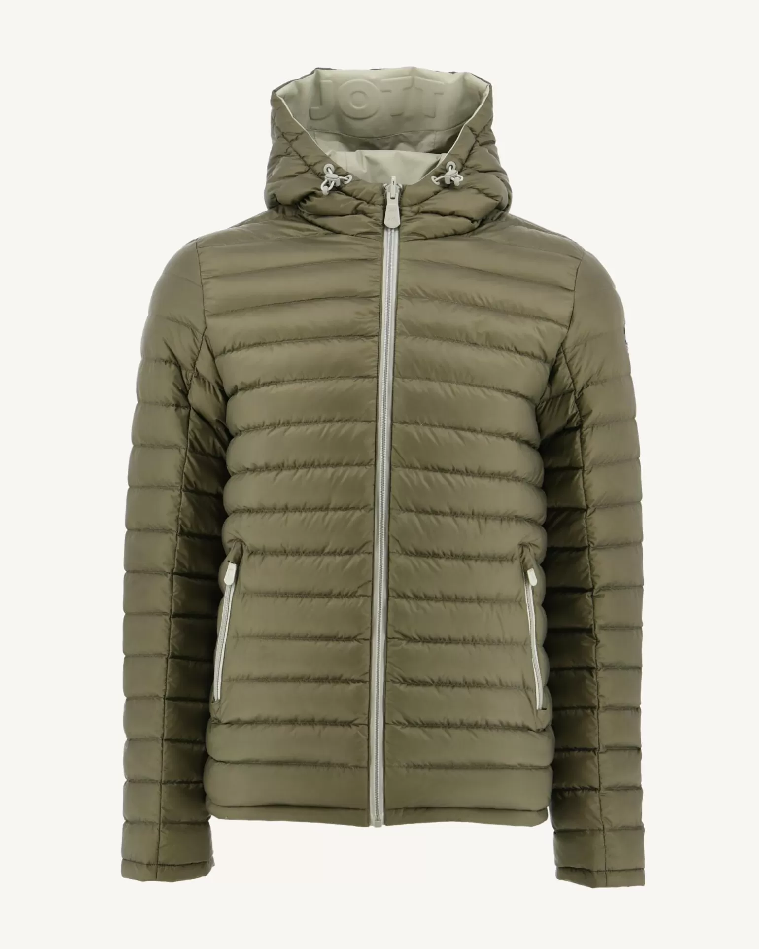 Doudounes & Vestes*JOTT Doudoune Reversible A Capuche Sauge/Army Bergen 829 Sauge/Army