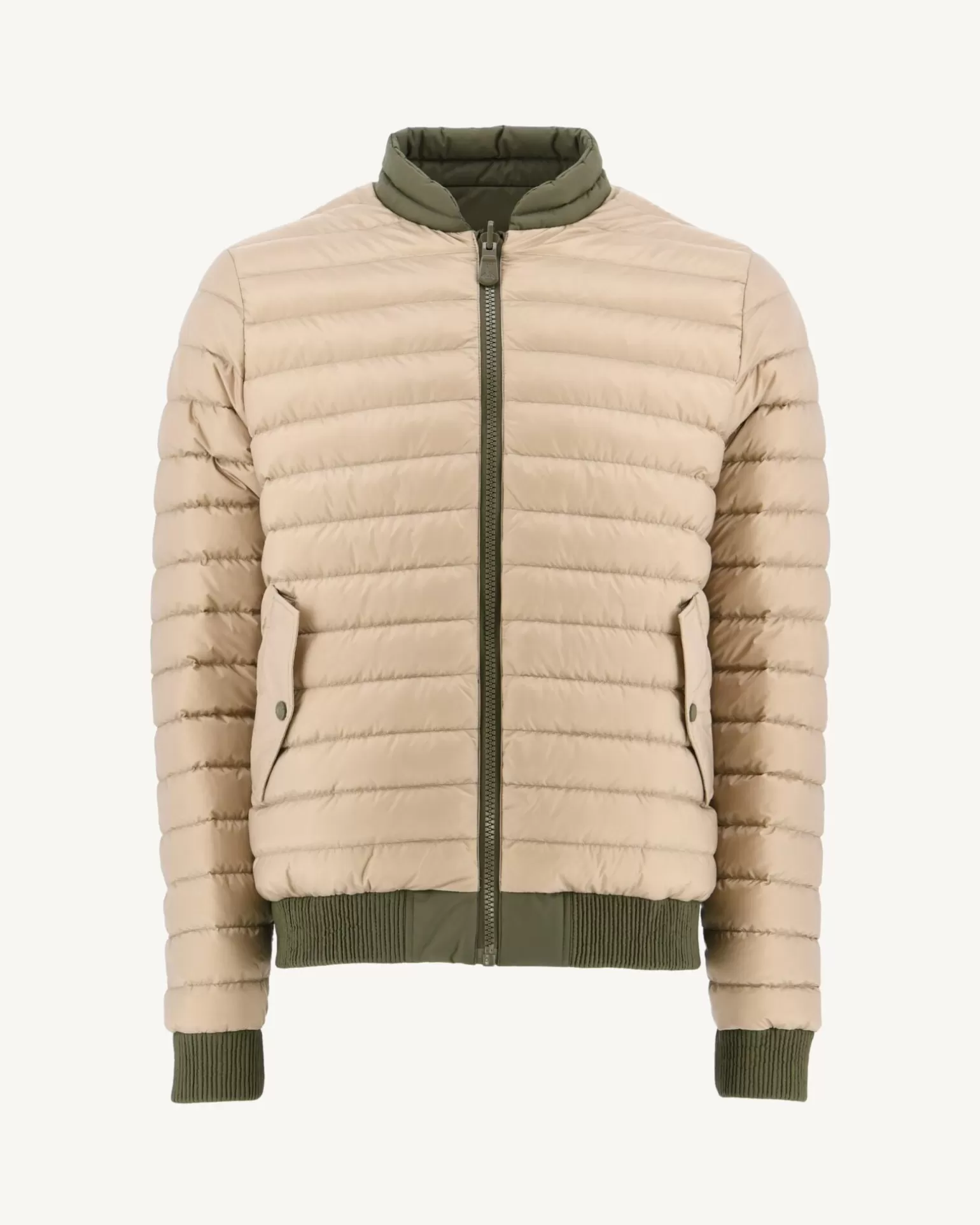 Doudounes & Vestes*JOTT Doudoune Reversible Army/Beige Bombay 852 Army/Beige