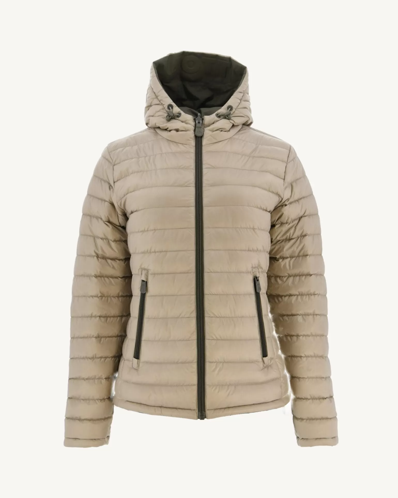 Doudounes & Vestes*JOTT Doudoune Reversible Army/Beige Vienne 852 Army/Beige