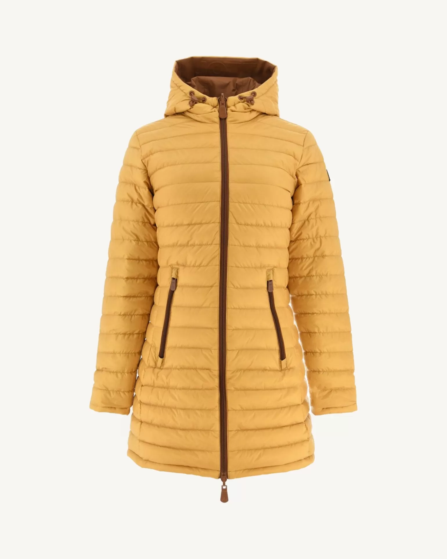 Doudounes & Vestes*JOTT Doudoune Reversible Caramel/Moutarde Moscou 828 Caramel/Moutarde