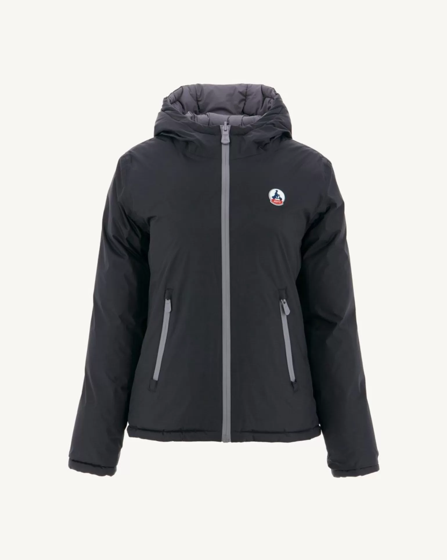 Doudounes & Vestes*JOTT Doudoune Reversible Grand Froid Noir/Anthracite Victoria 9990 Noir / Anthracite