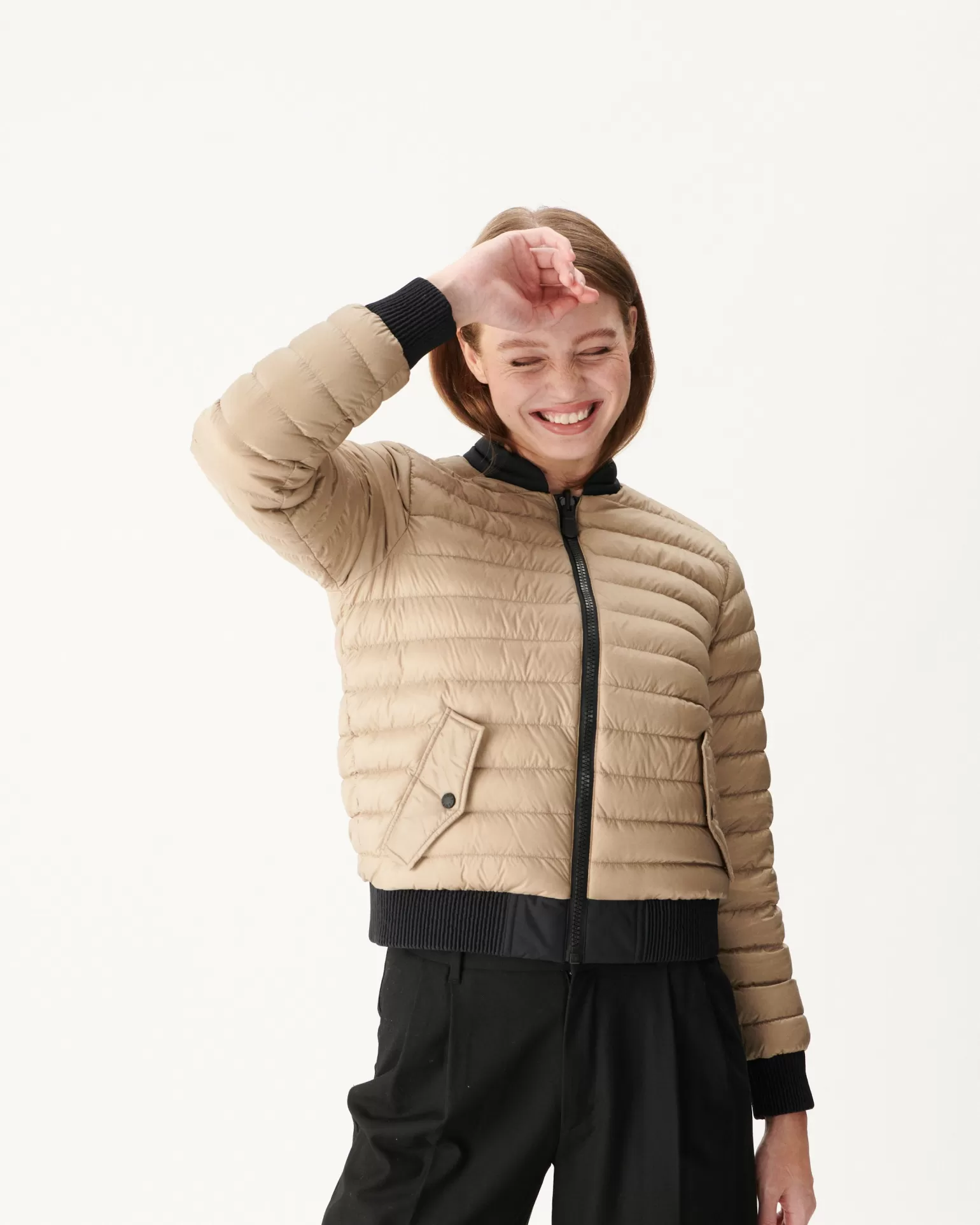 Doudounes & Vestes*JOTT Doudoune Reversible Noir/Beige Hanoi 988 Noir/Beige