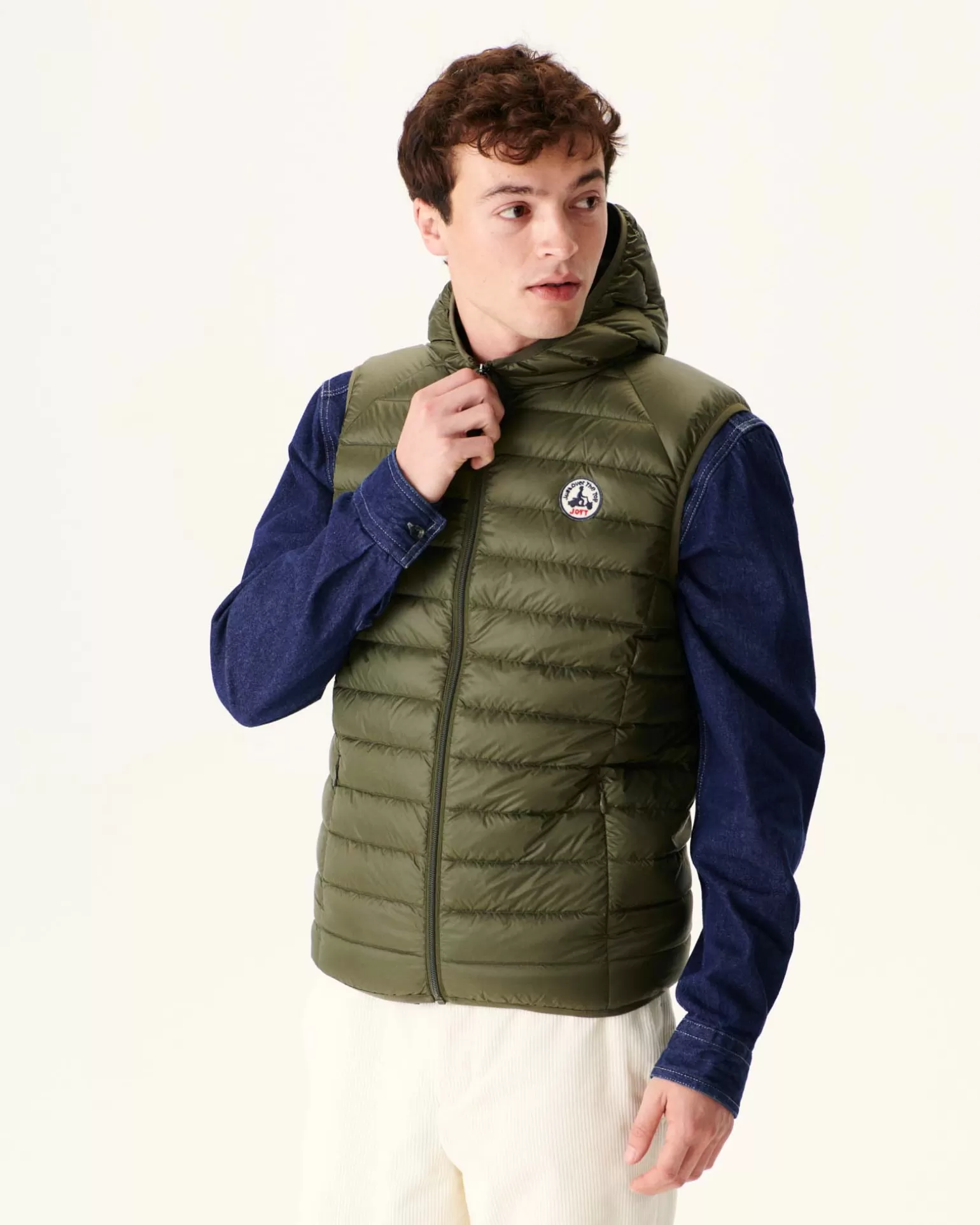 Doudounes & Vestes*JOTT Doudoune Sans Manches A Capuche Army Pat 255 Army