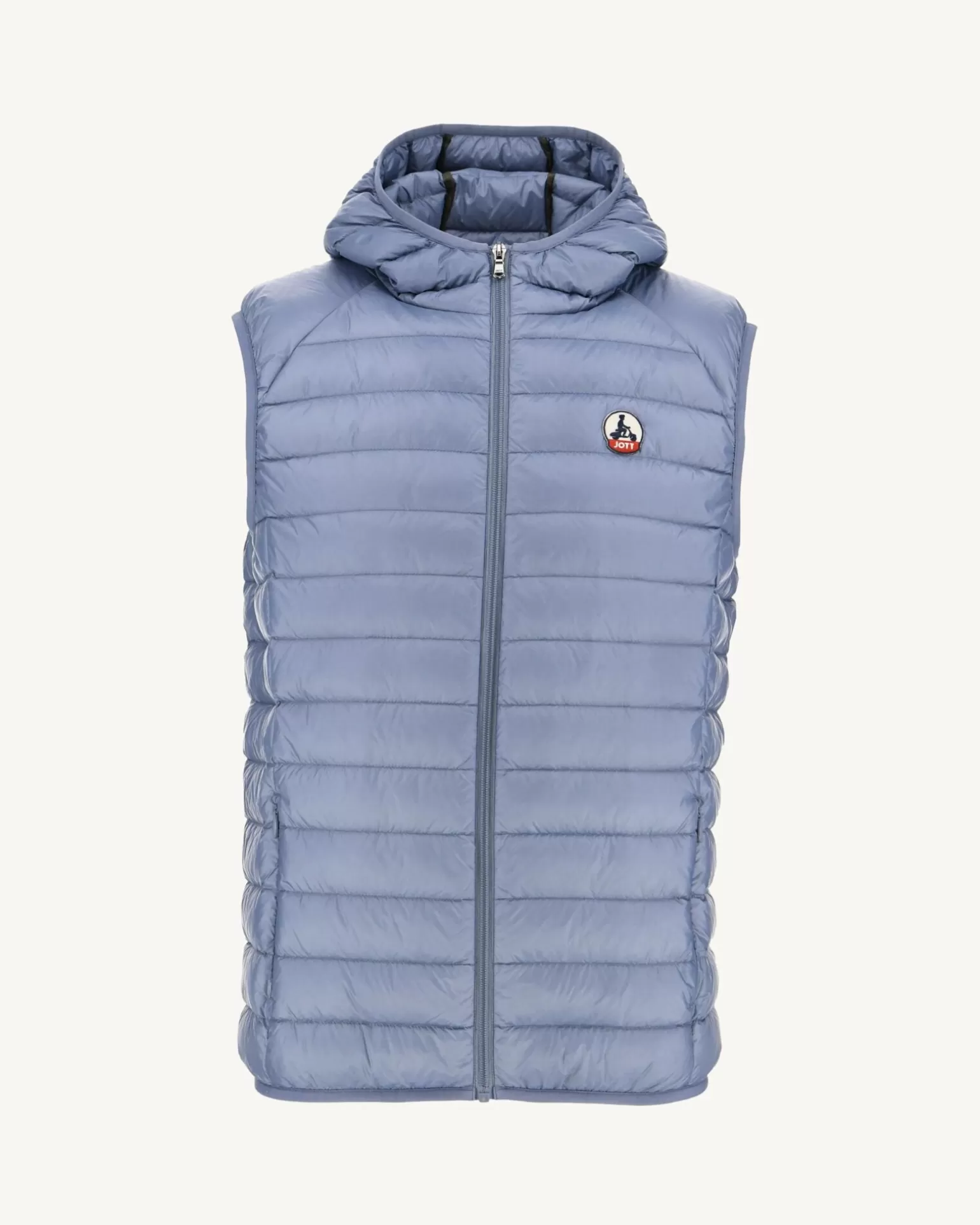 Doudounes & Vestes*JOTT Doudoune Sans Manches A Capuche Bleu Delave Pat 182 Bleu Delave