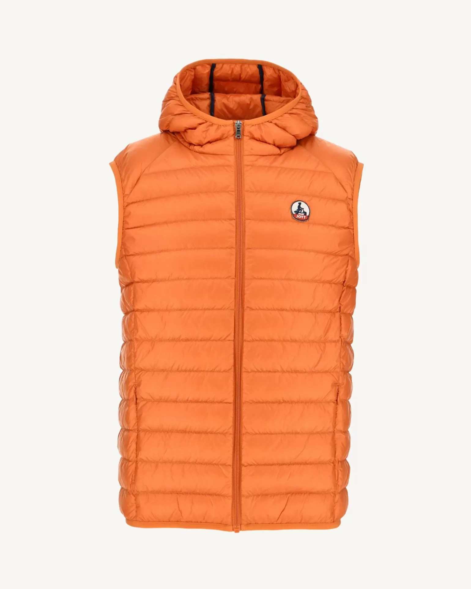 Doudounes & Vestes*JOTT Doudoune Sans Manches A Capuche Orange Pat 727 Orange
