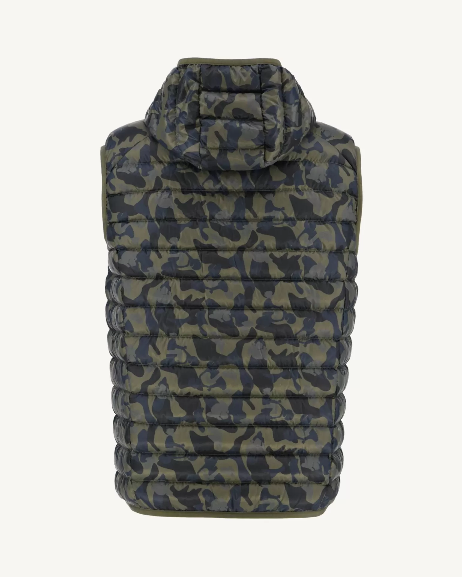 Doudounes & Vestes*JOTT Doudoune Sans Manches A Capuche Print Militaire Pat 277 Print Militaire