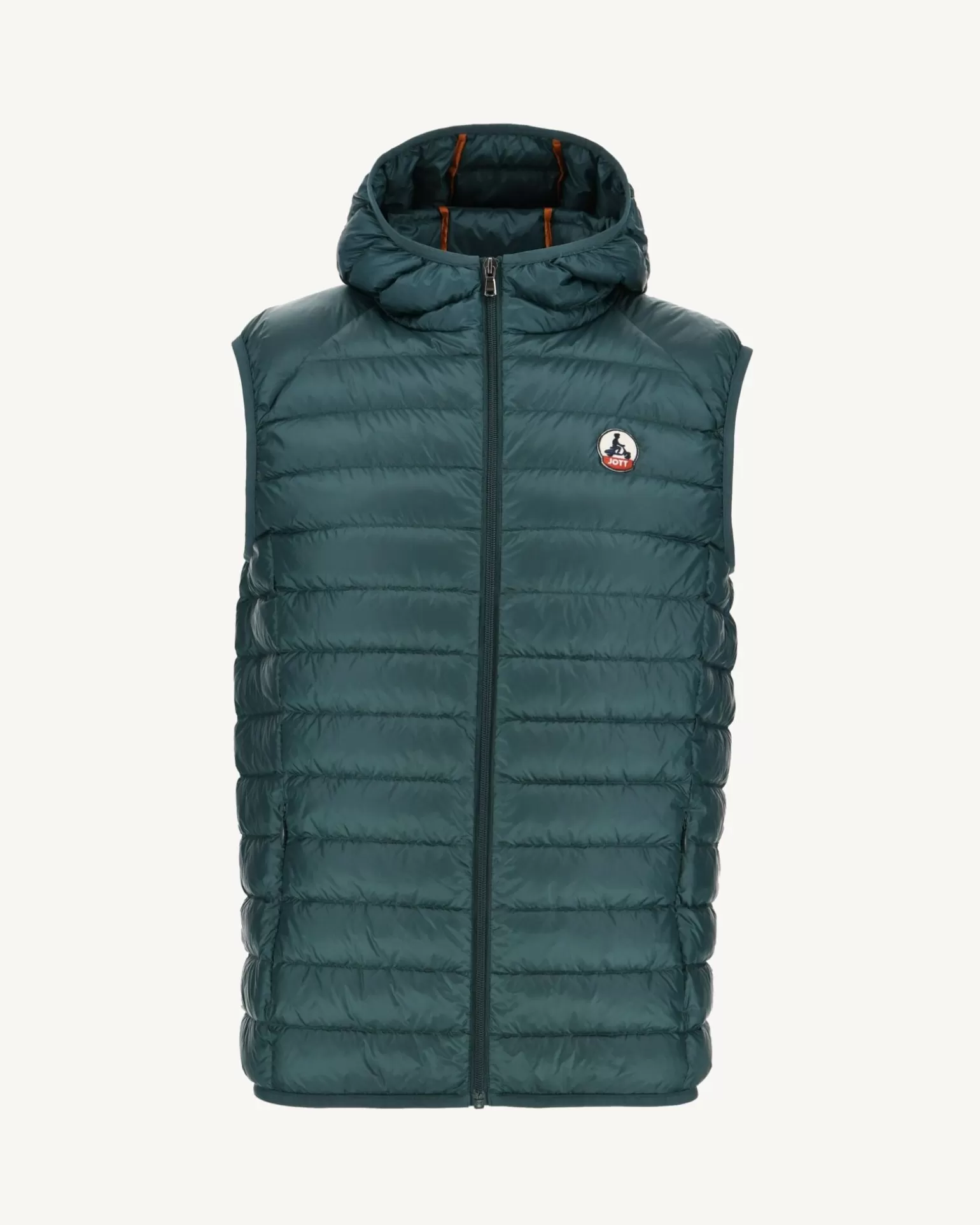 Doudounes & Vestes*JOTT Doudoune Sans Manches A Capuche Vert Fonce Pat 203 Vert Fonce