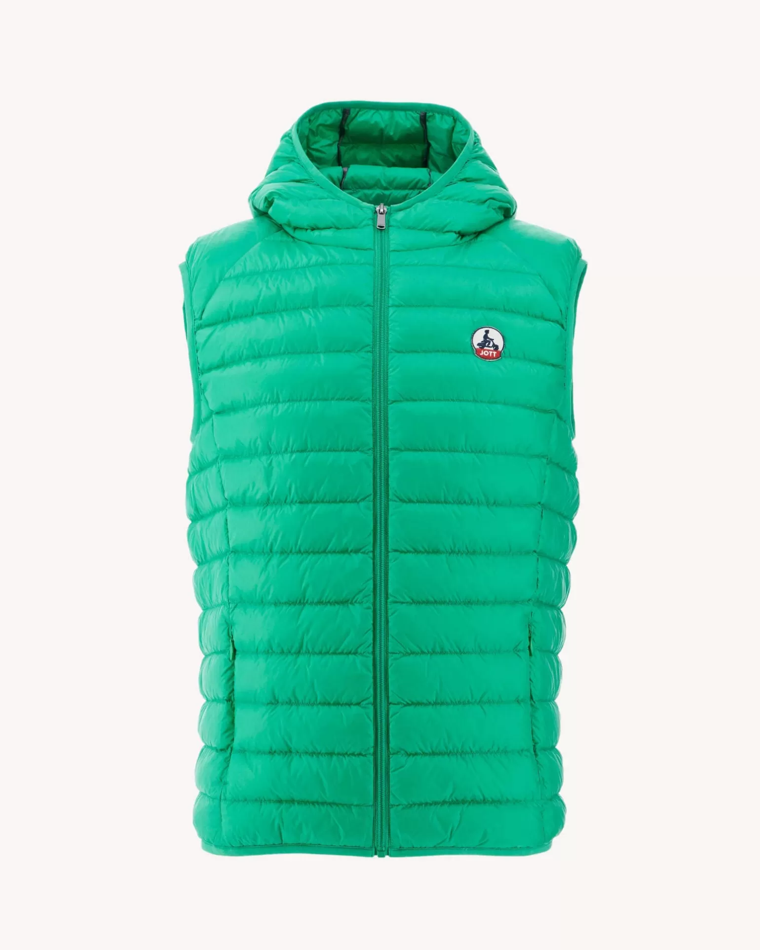 Doudounes & Vestes*JOTT Doudoune Sans Manches A Capuche Vert Pat 243 Poppy Green