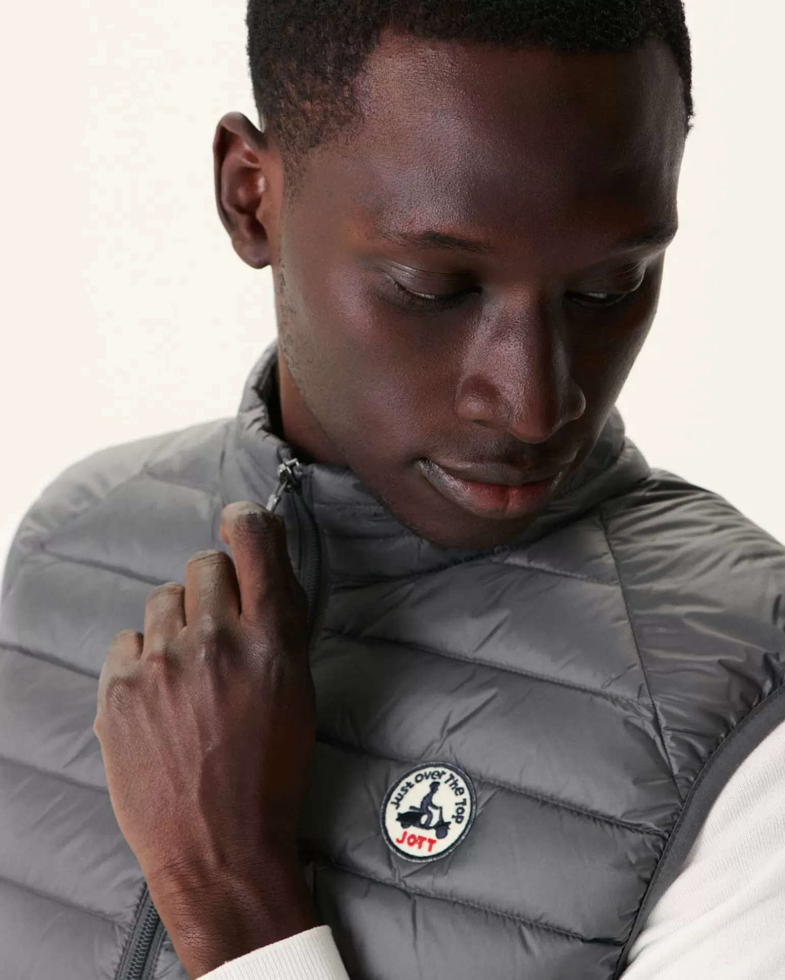 Doudounes & Vestes*JOTT Doudoune Sans Manches Anthracite Tom 504 Anthracite