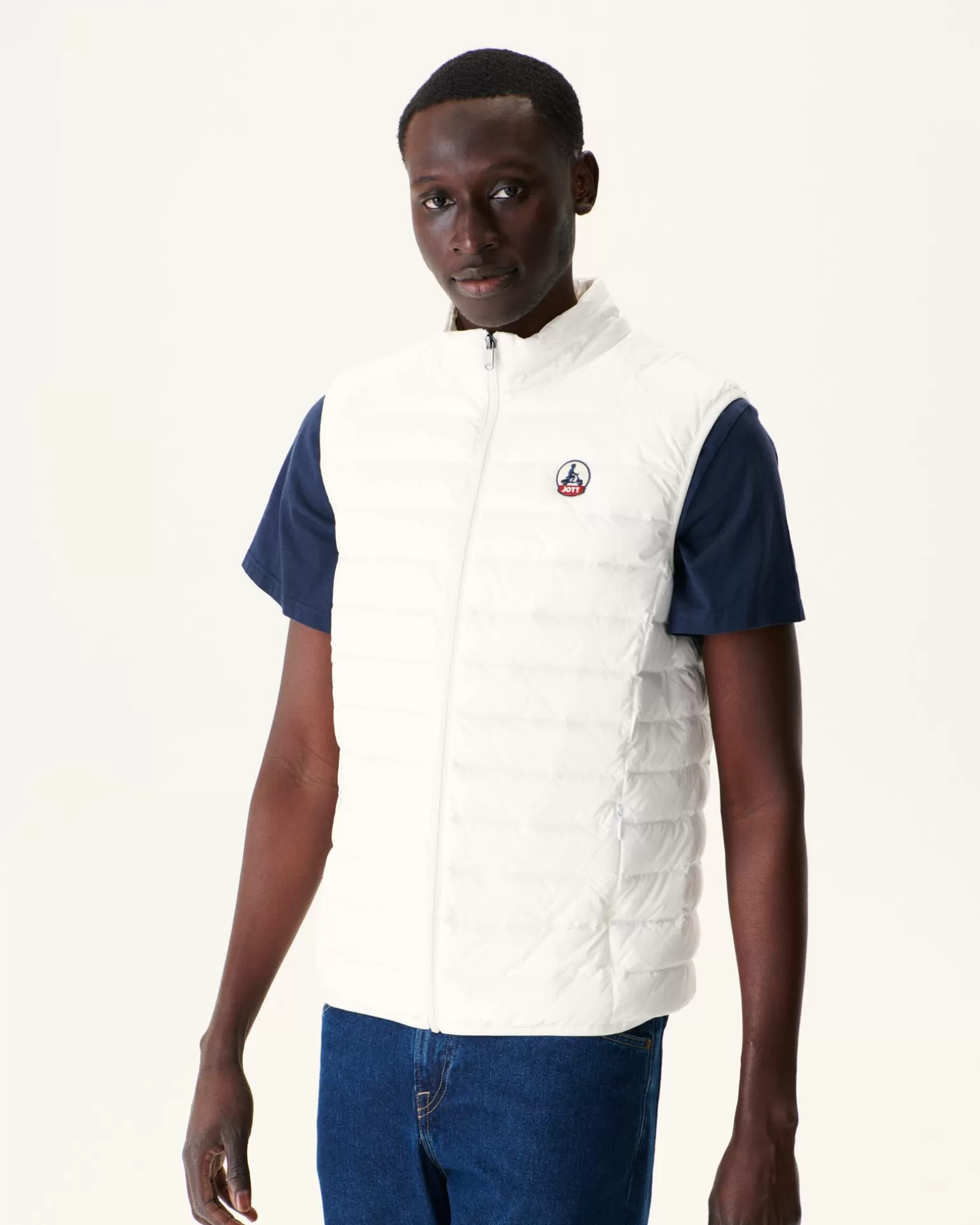 Doudounes & Vestes*JOTT Doudoune Sans Manches Blanc Tom 901 Blanc