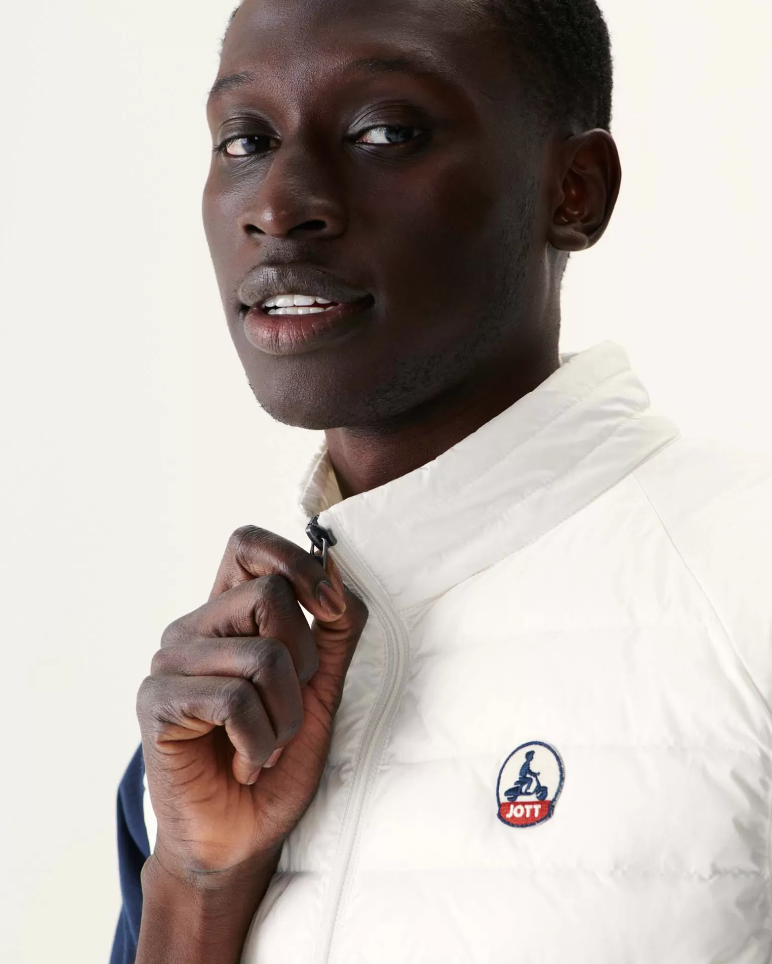 Doudounes & Vestes*JOTT Doudoune Sans Manches Blanc Tom 901 Blanc