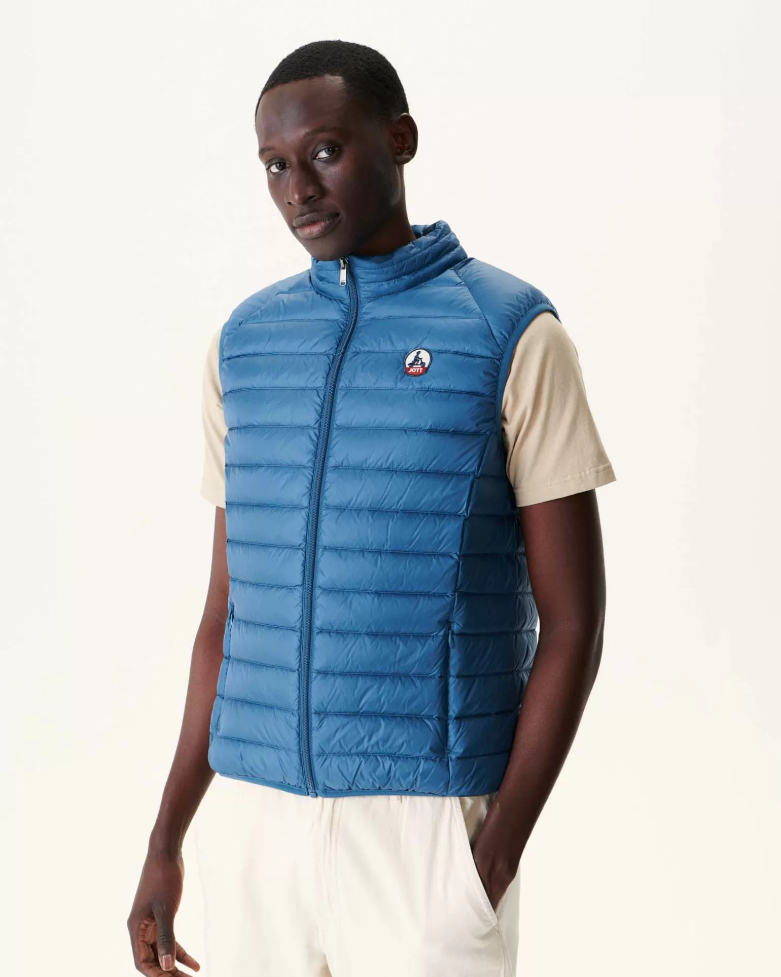Doudounes & Vestes*JOTT Doudoune Sans Manches Bleu Jeans Tom 140 Blue Jeans