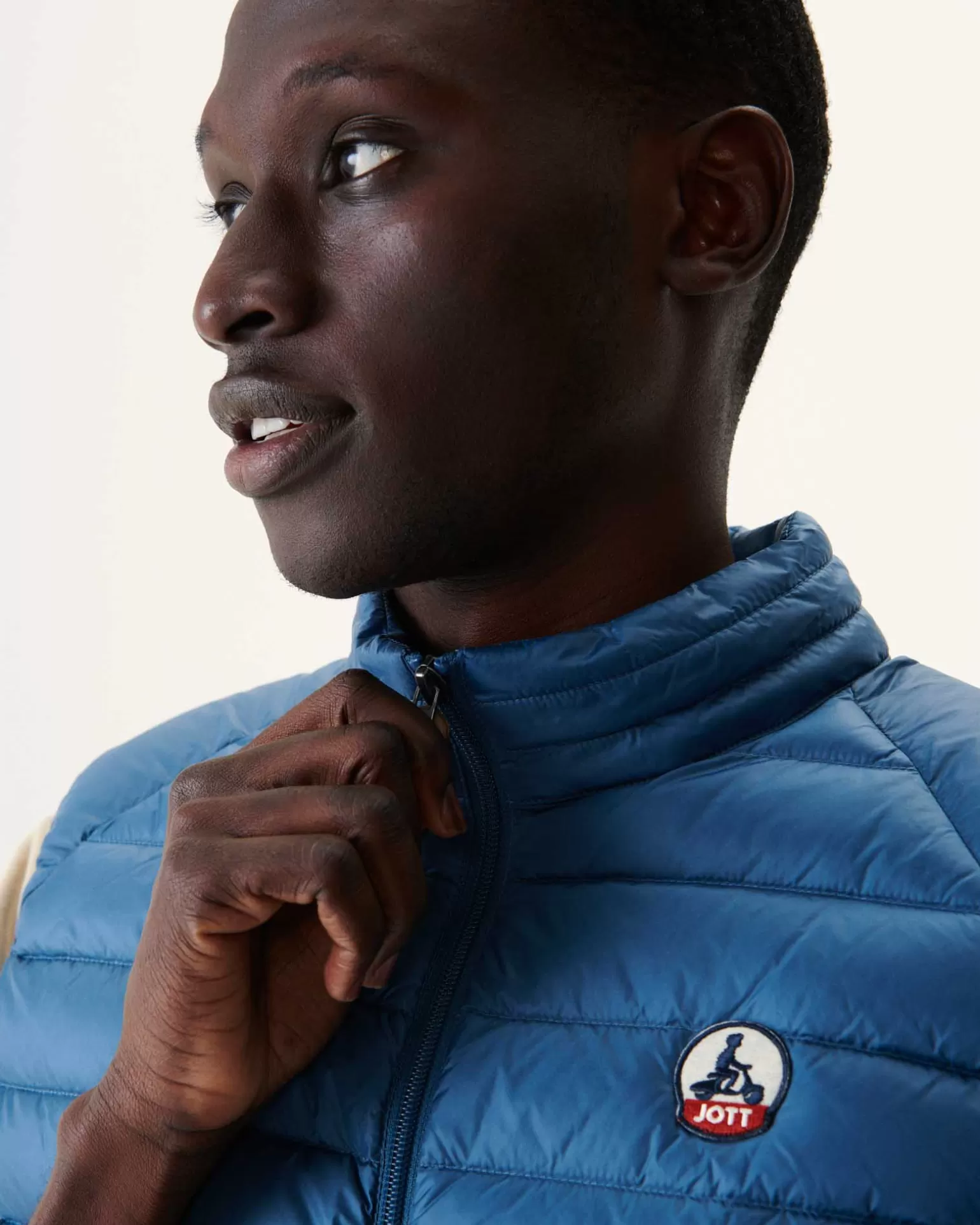 Doudounes & Vestes*JOTT Doudoune Sans Manches Bleu Jeans Tom 140 Blue Jeans