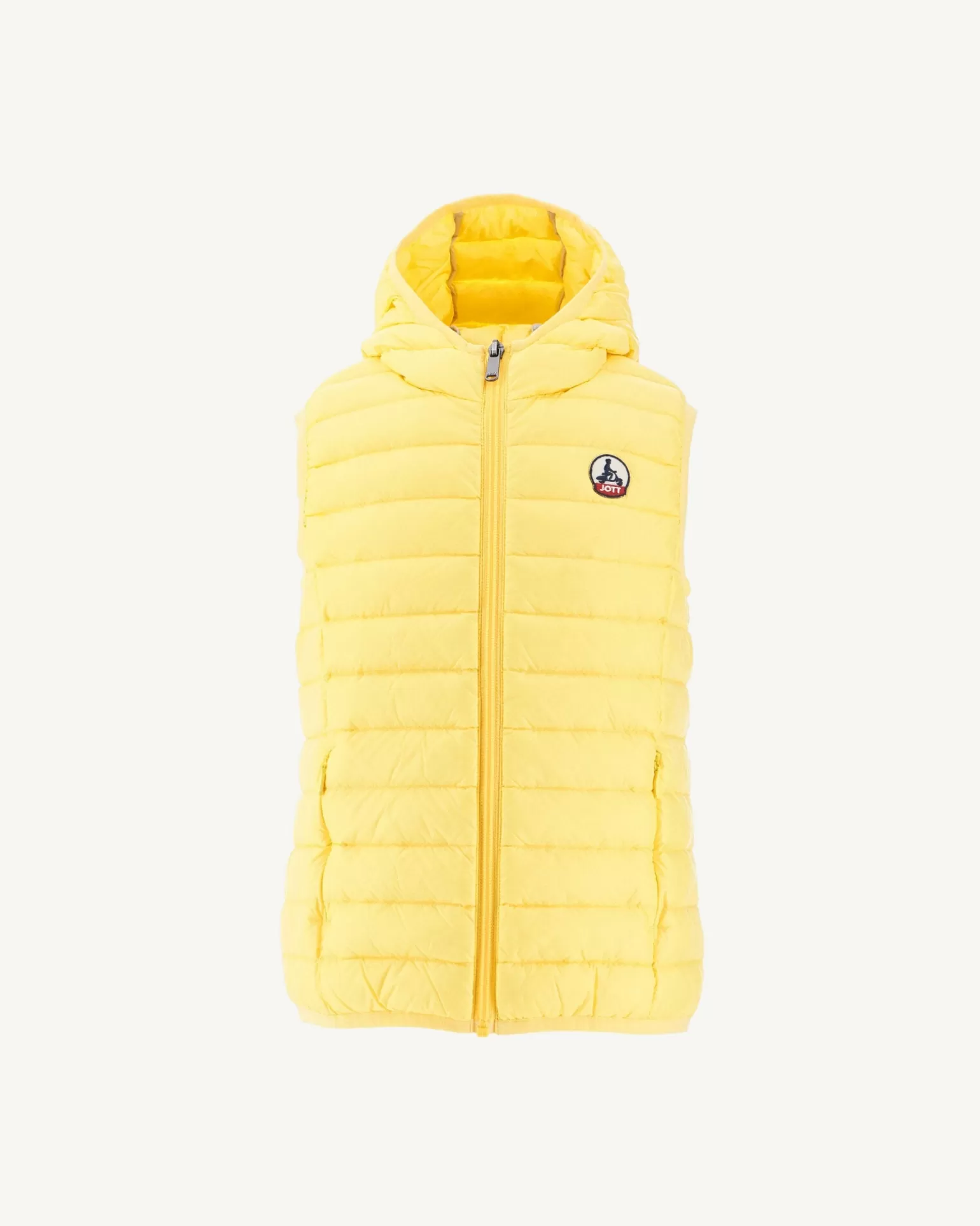 Doudounes*JOTT Doudoune Sans Manches Enfant Jaune Clair Djam 627 Soft Yellow