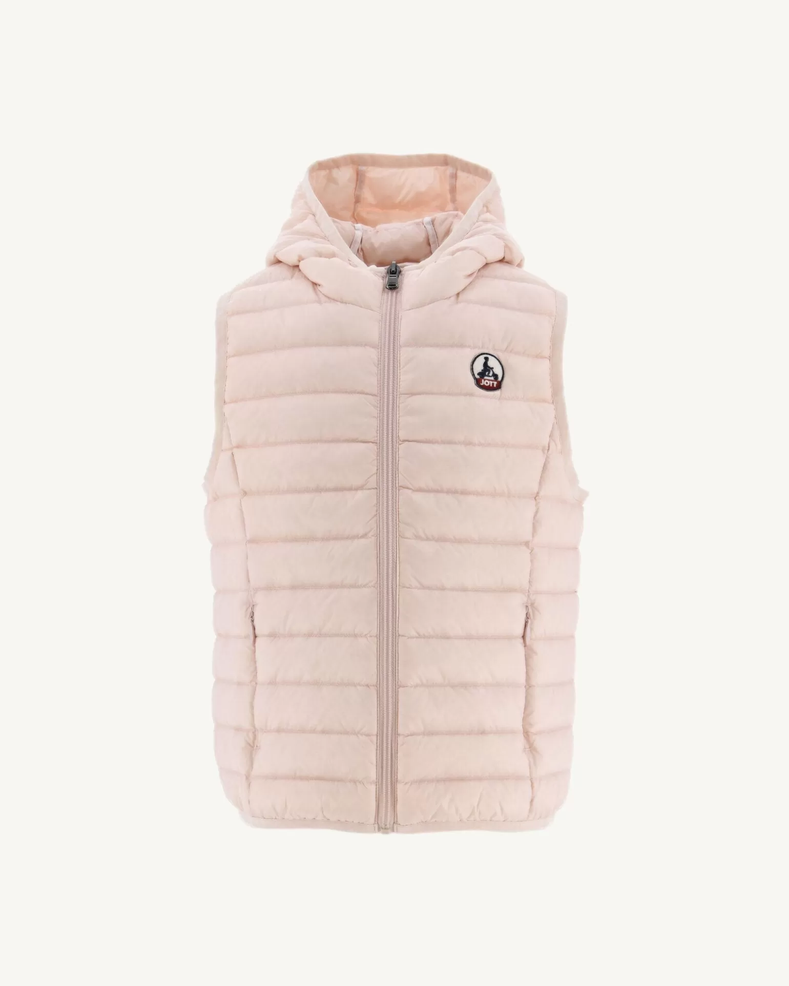 Doudounes*JOTT Doudoune Sans Manches Enfant Rose Clair Djam 463 Soft Pink