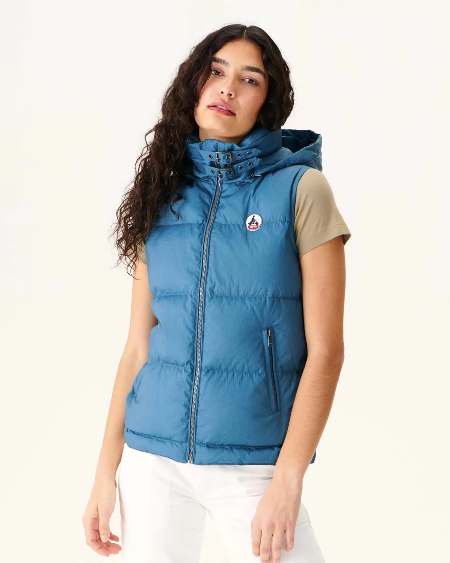 Doudounes & Vestes*JOTT Doudoune Sans Manches Grand Froid Bleu Jeans Sevilla 140 Blue Jeans