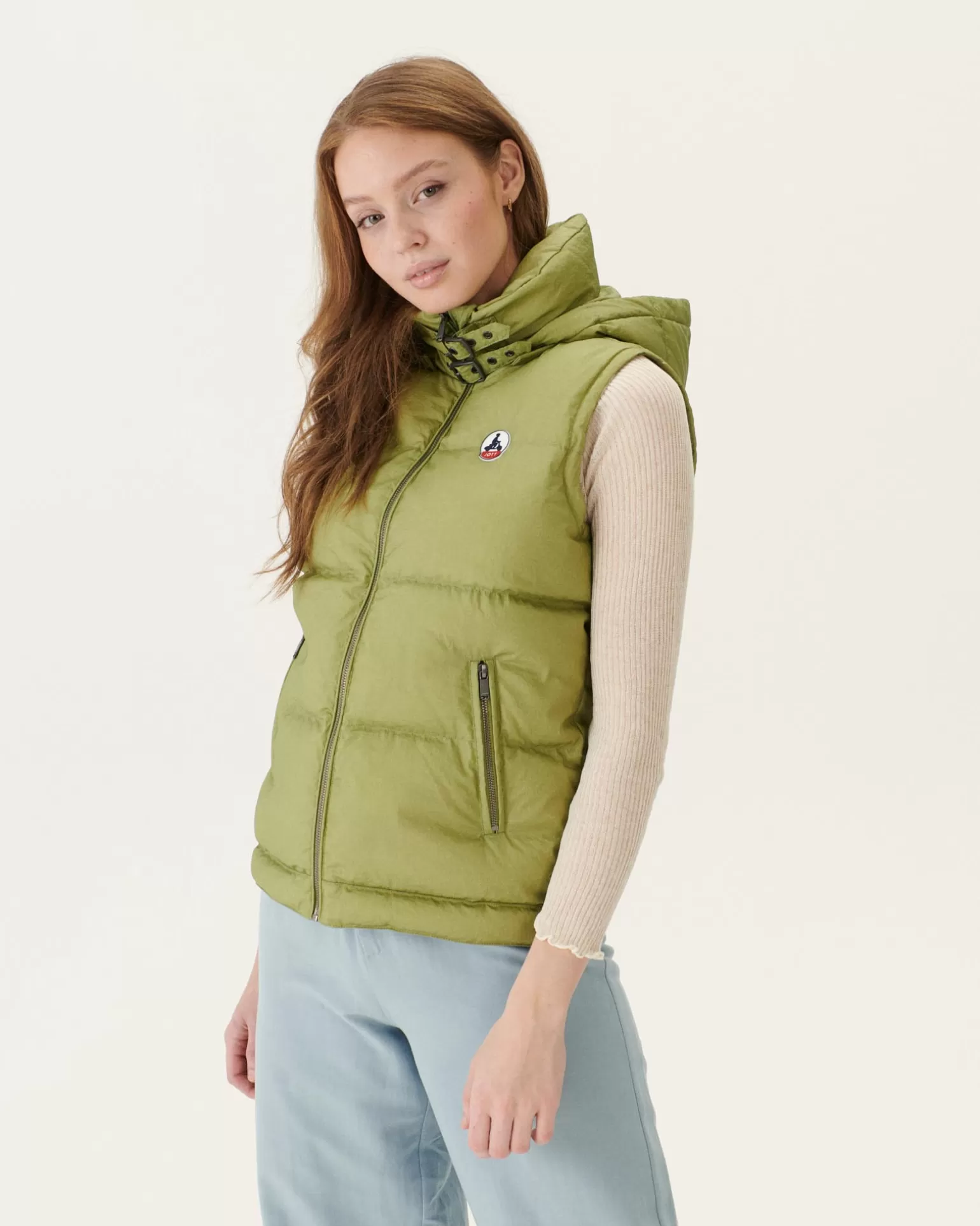 Doudounes & Vestes*JOTT Doudoune Sans Manches Grand Froid Kaki Clair Sevilla 247 Bush