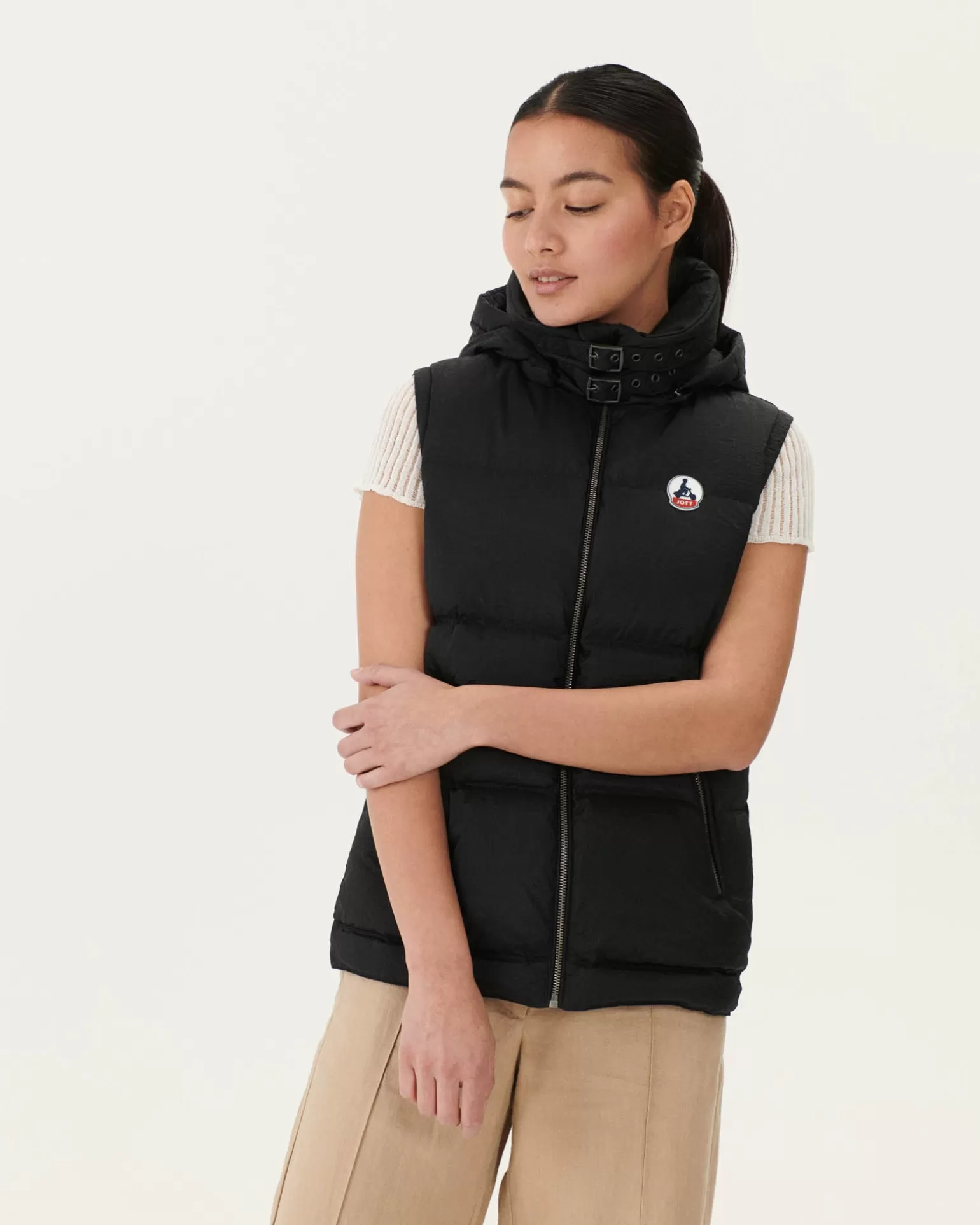 Doudounes & Vestes*JOTT Doudoune Sans Manches Grand Froid Noir Sevilla 999 Black