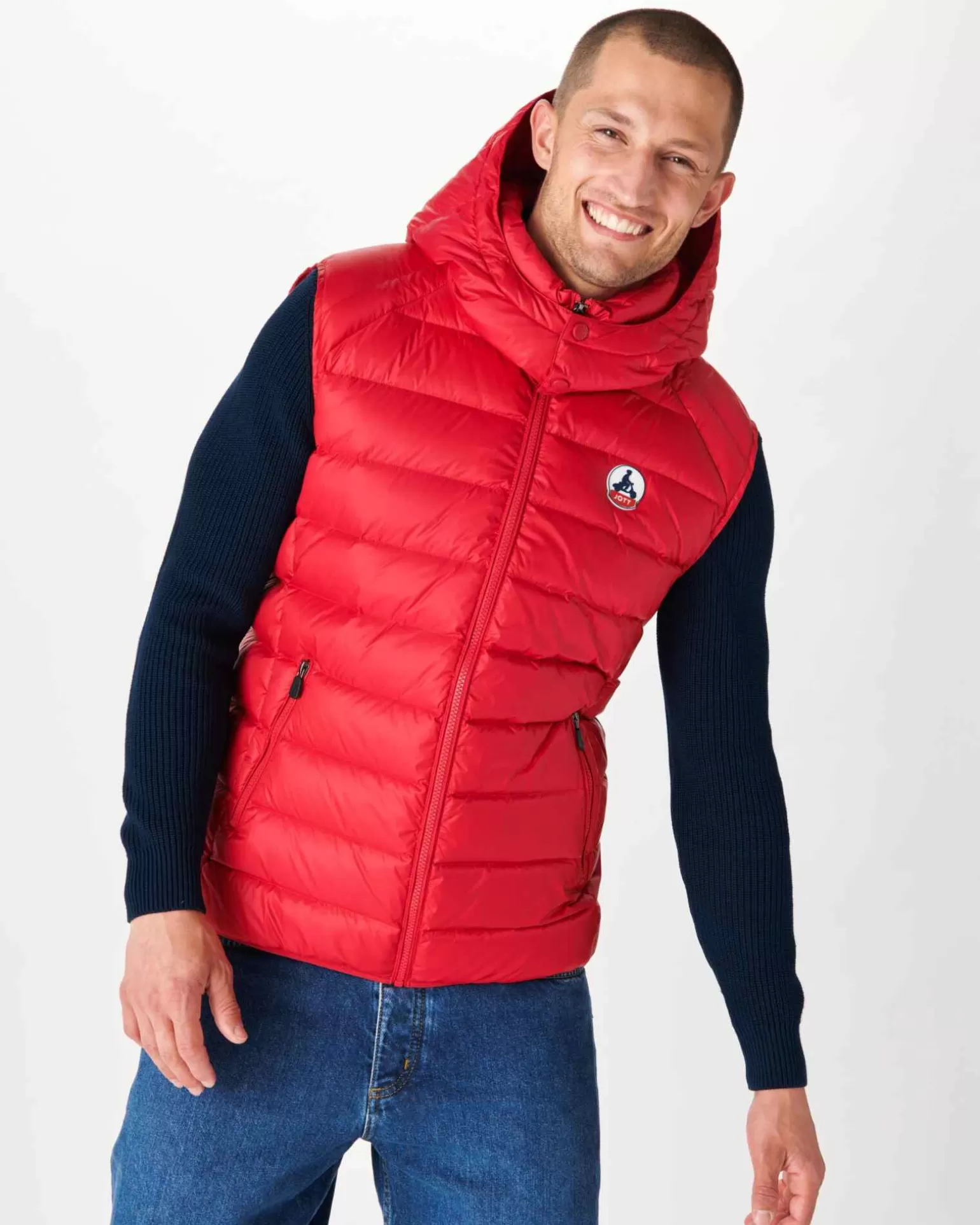 Doudounes & Vestes*JOTT Doudoune Sans Manches Grand Froid Rouge Silver 300 Red