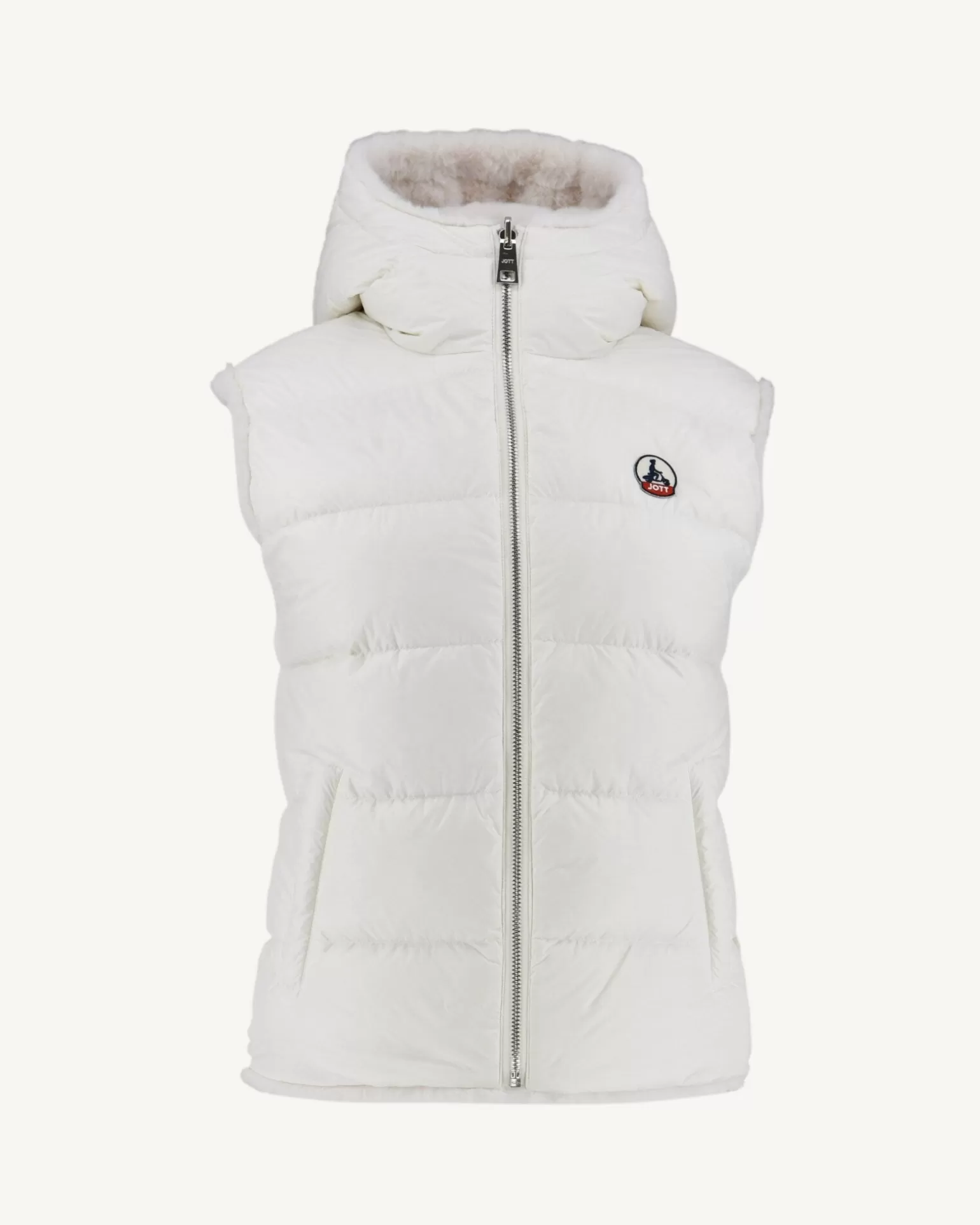 Doudounes & Vestes*JOTT Doudoune Sans Manches Reversible Grand Froid Blanc Daria 901 Blanc