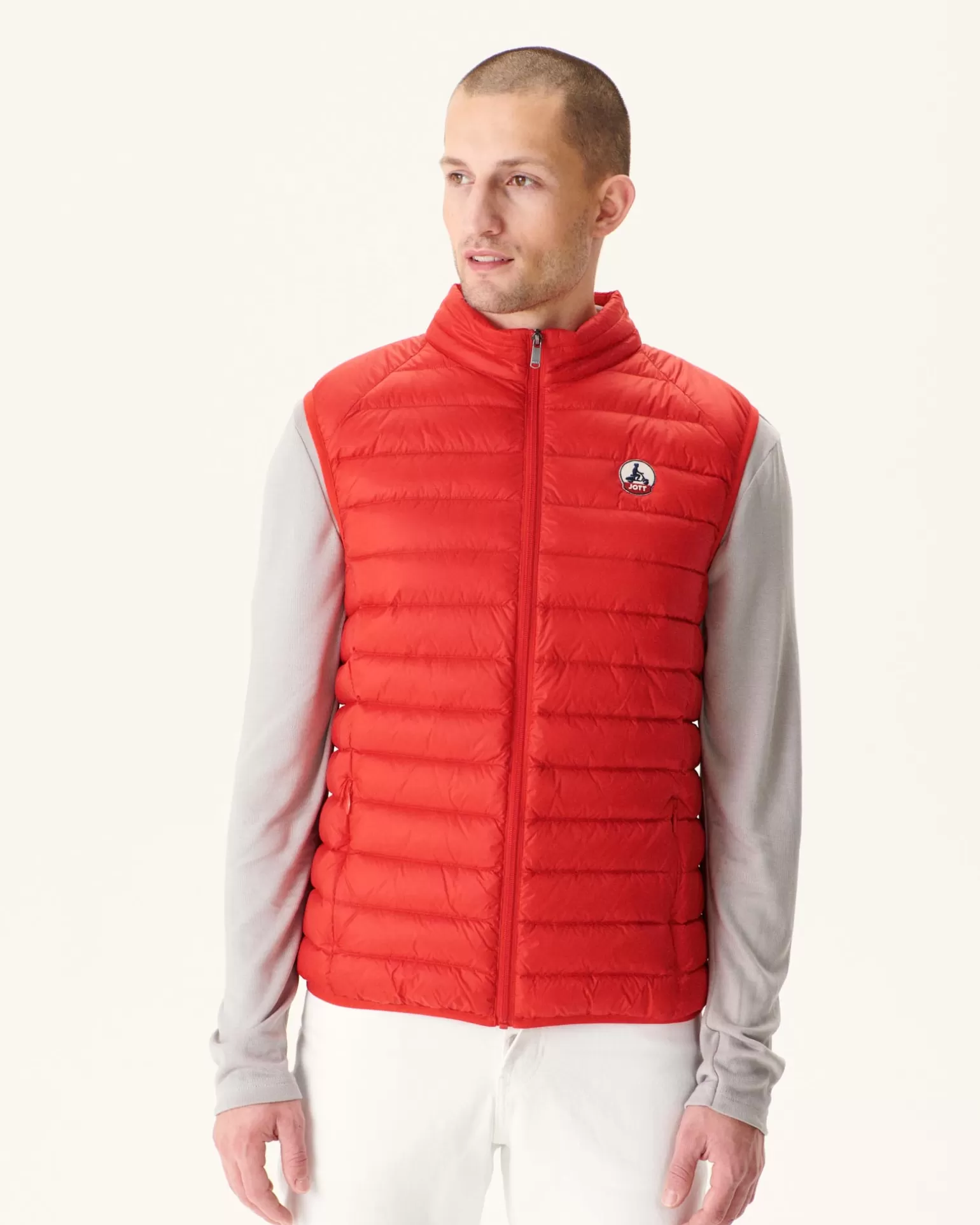 Doudounes & Vestes*JOTT Doudoune Sans Manches Rouge Vif Tom 318 Fire Red