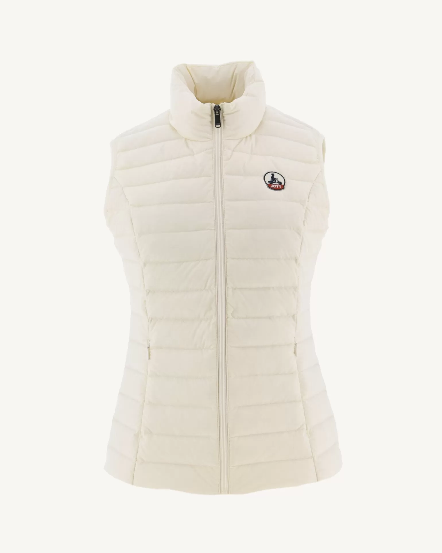 Doudounes & Vestes*JOTT Doudoune Sans Manches Stretch Ecru Grenada 895 Off-White