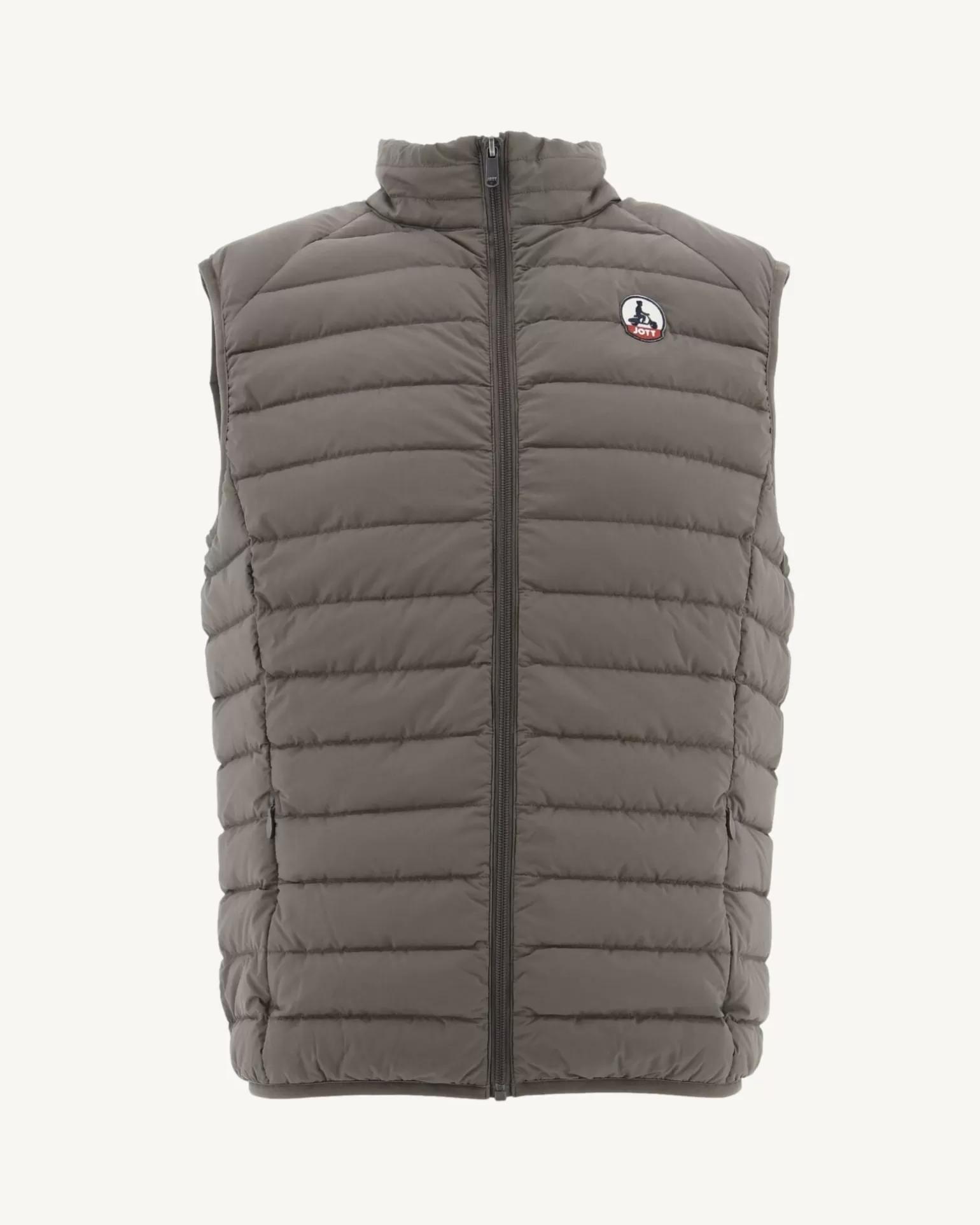 Doudounes & Vestes*JOTT Doudoune Sans Manches Stretch Taupe Arafo 808 Taupe