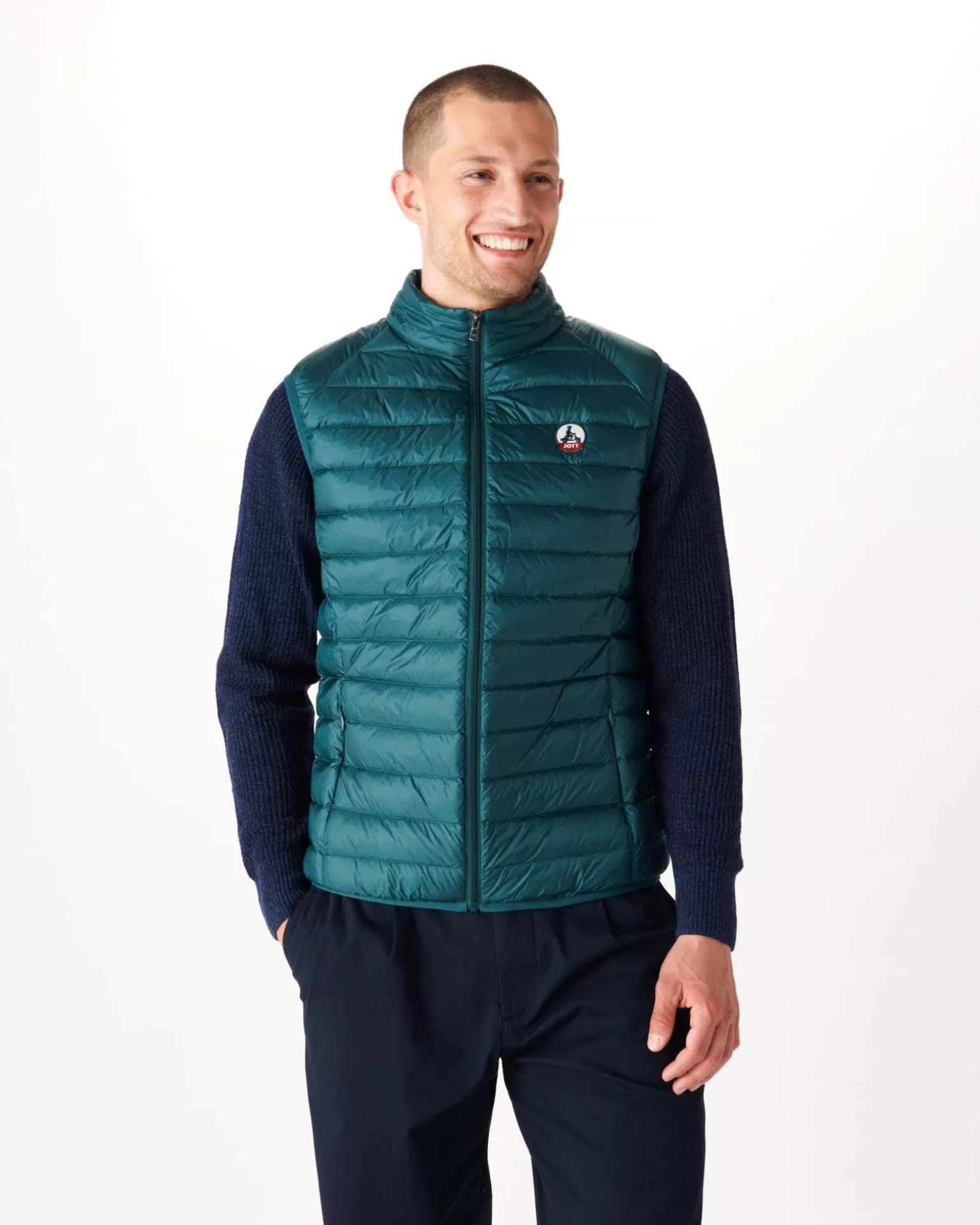 Doudounes & Vestes*JOTT Doudoune Sans Manches Vert Fonce Tom 203 Vert Fonce