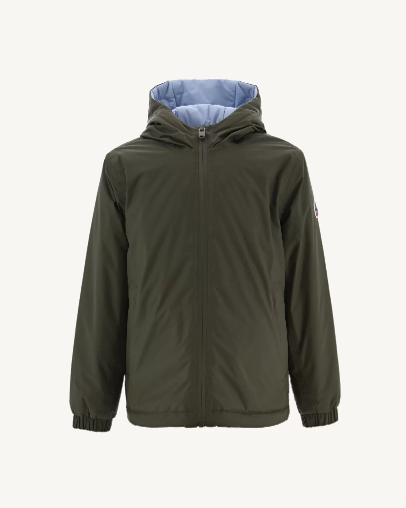 Doudounes*JOTT Doudoune Ultralight Reversible A Capuche Army/Bleu Clair Enfant Rosso 2551 Army / Soft Blue