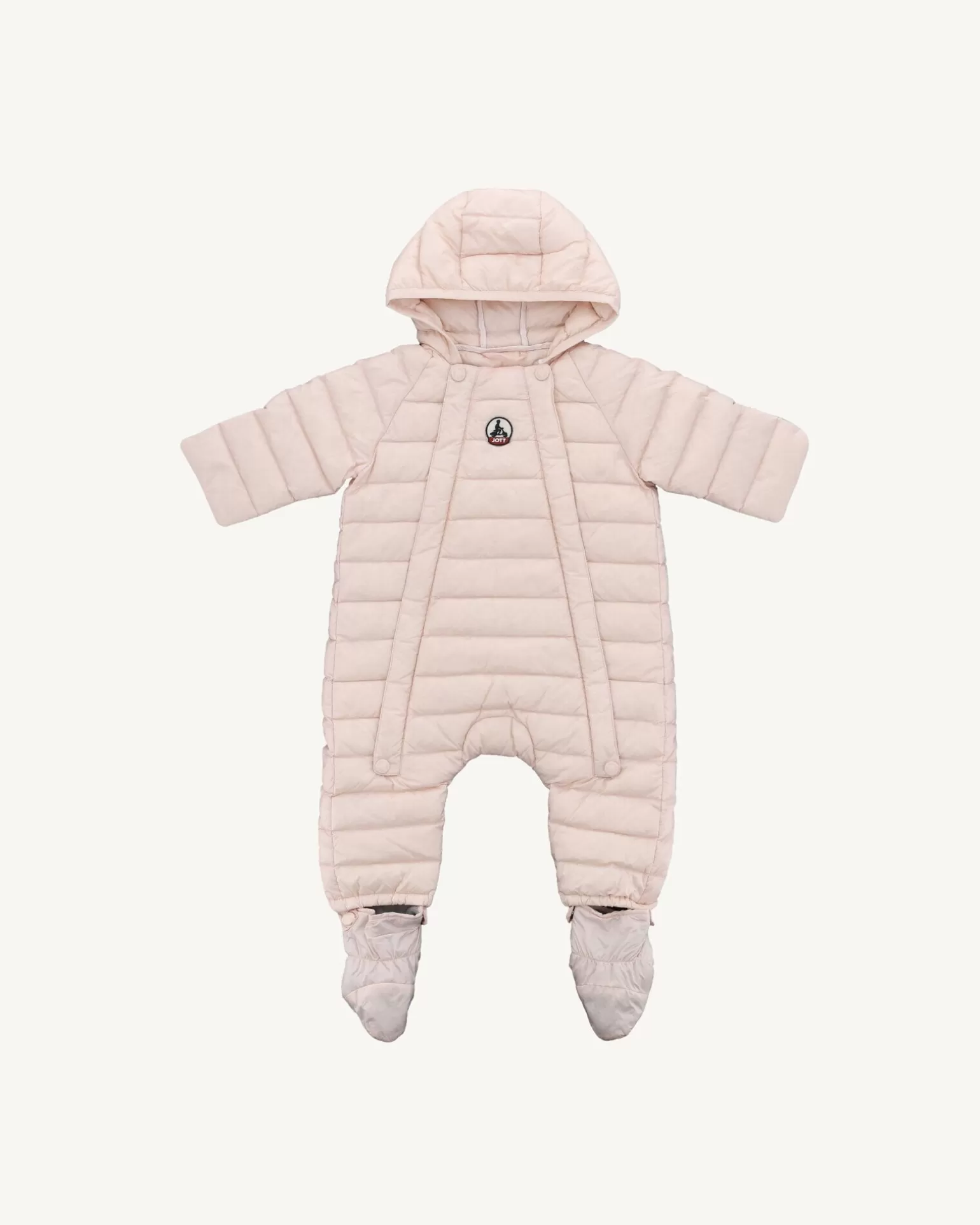Bébé*JOTT Grenouillere Bébé Rose Clair Grenouille 463 Soft Pink
