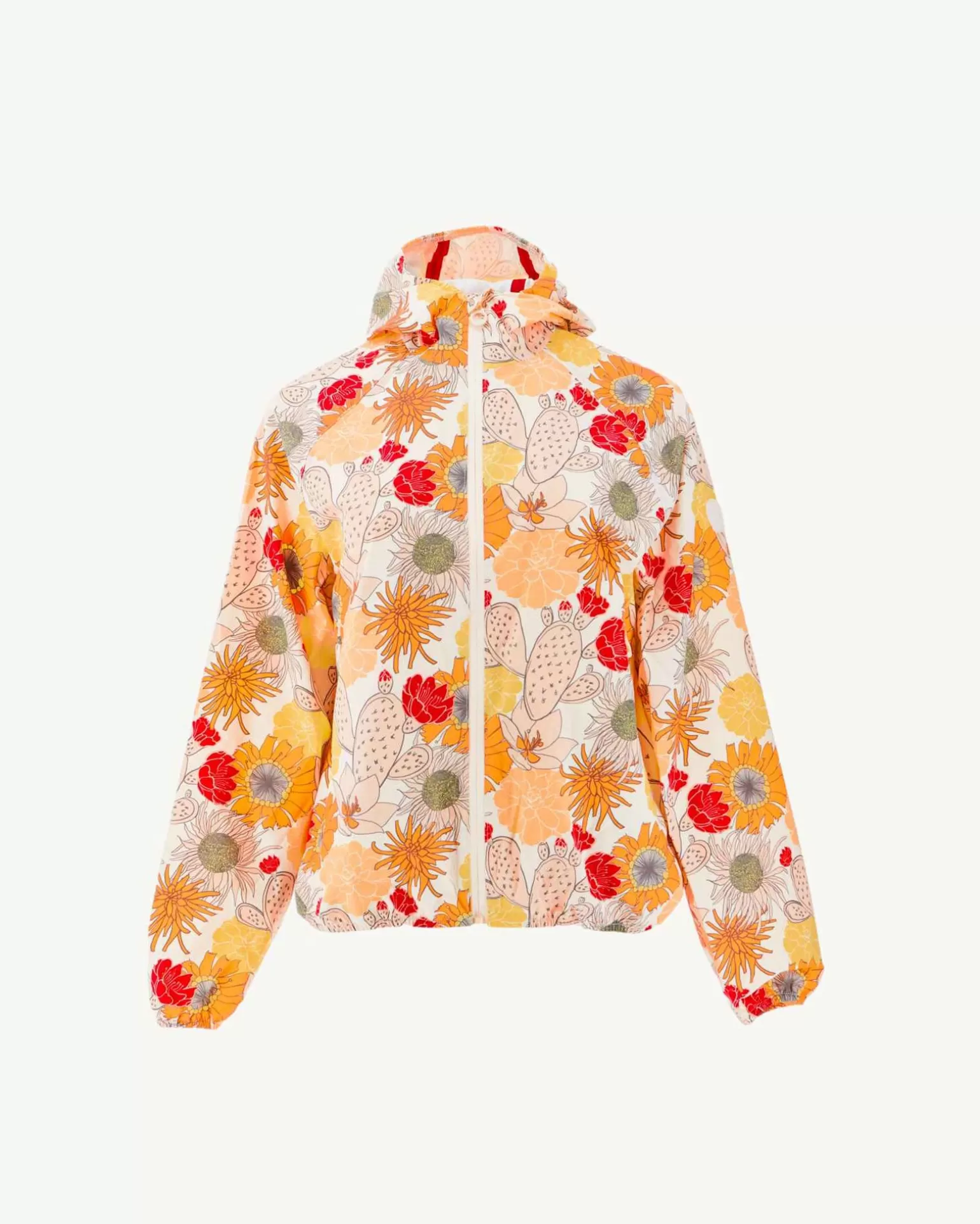 Doudounes & Vestes*JOTT Impermeable A Capuche Bohemian Ecru Singapore 8951 Bohemian Off-White