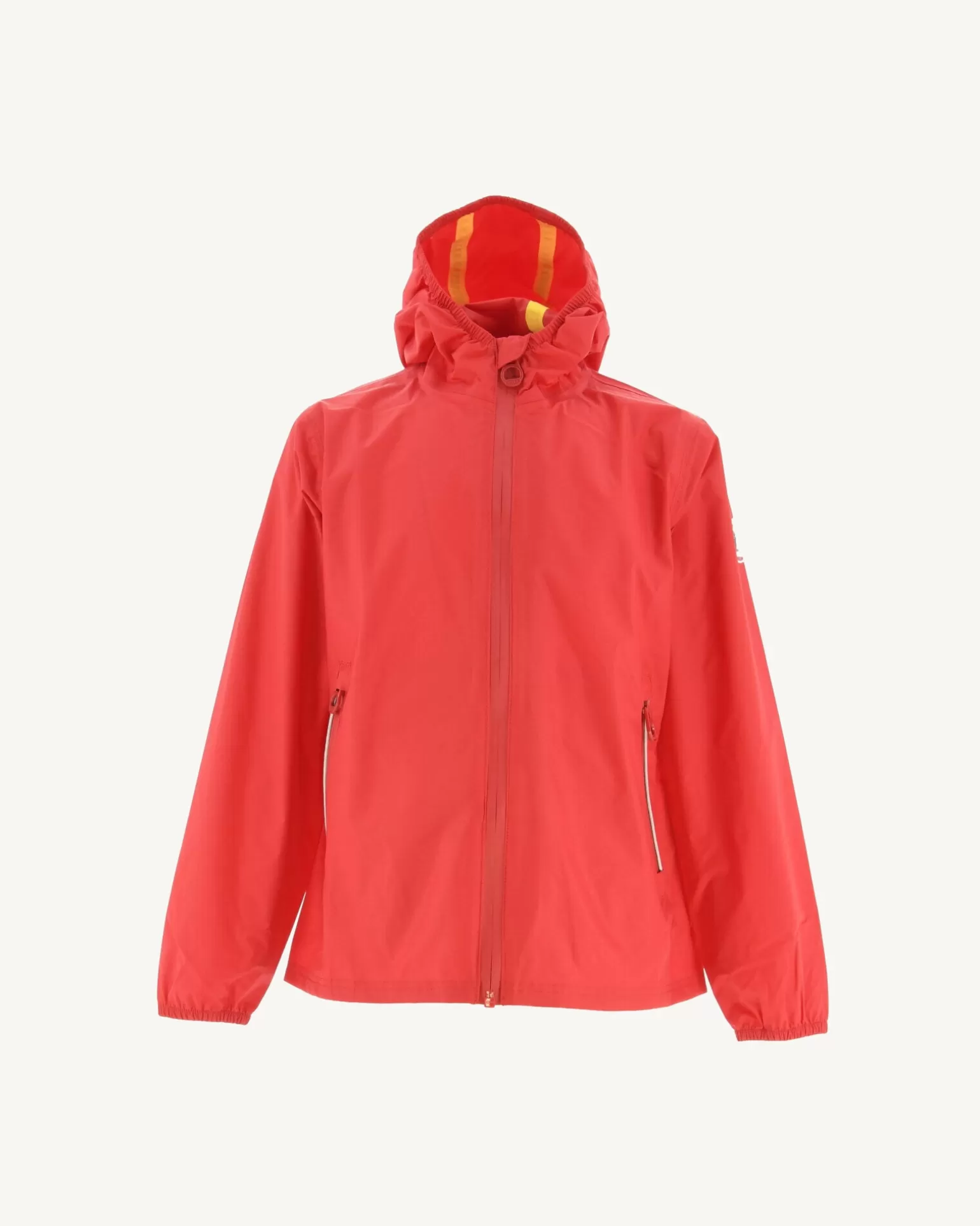 Doudounes*JOTT Impermeable A Capuche Rouge Vif Enfant Madeira 318 Fire Red