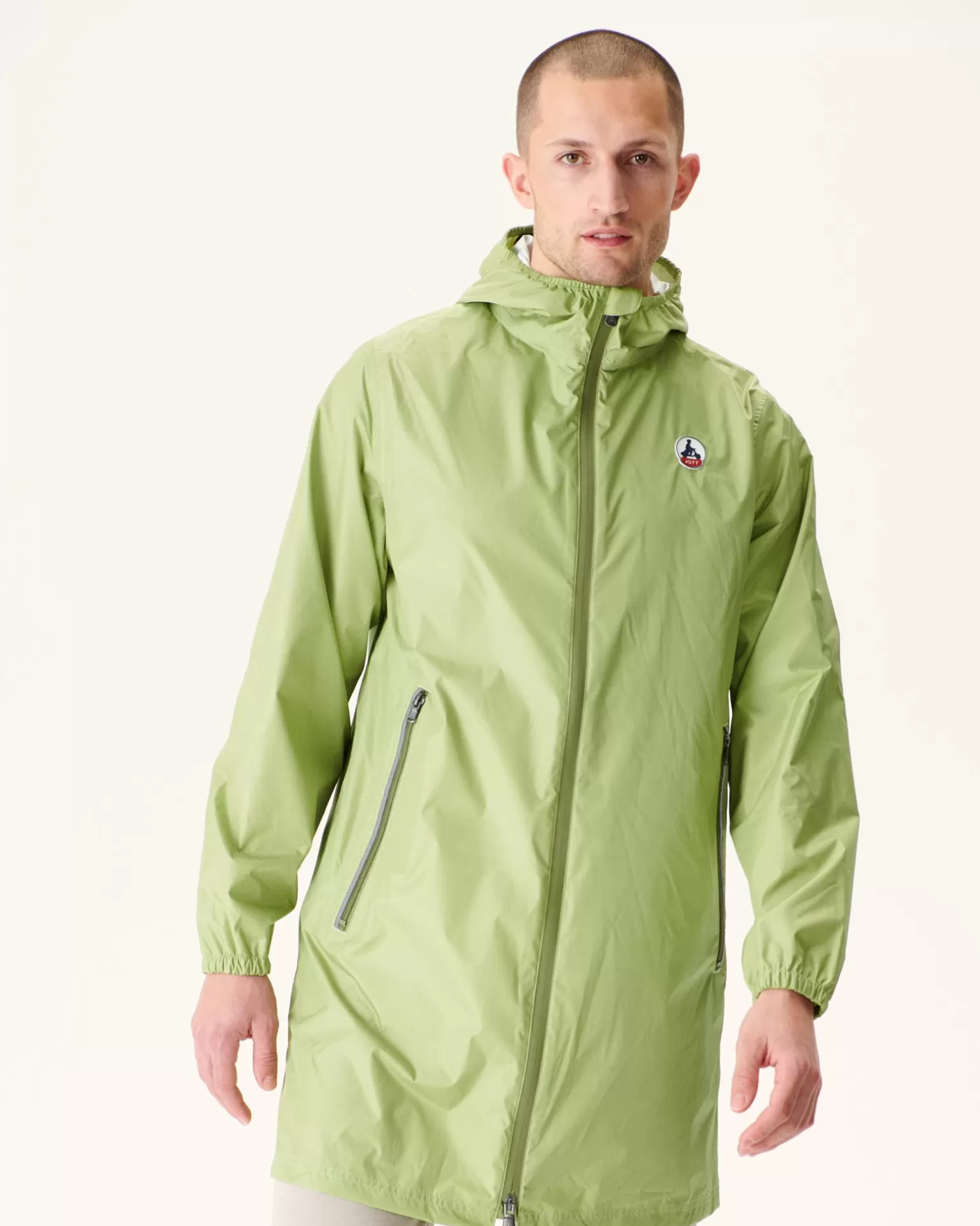 Doudounes & Vestes*JOTT Impermeable Long Paquetable Kaki Clair Stockholm 247 Bush