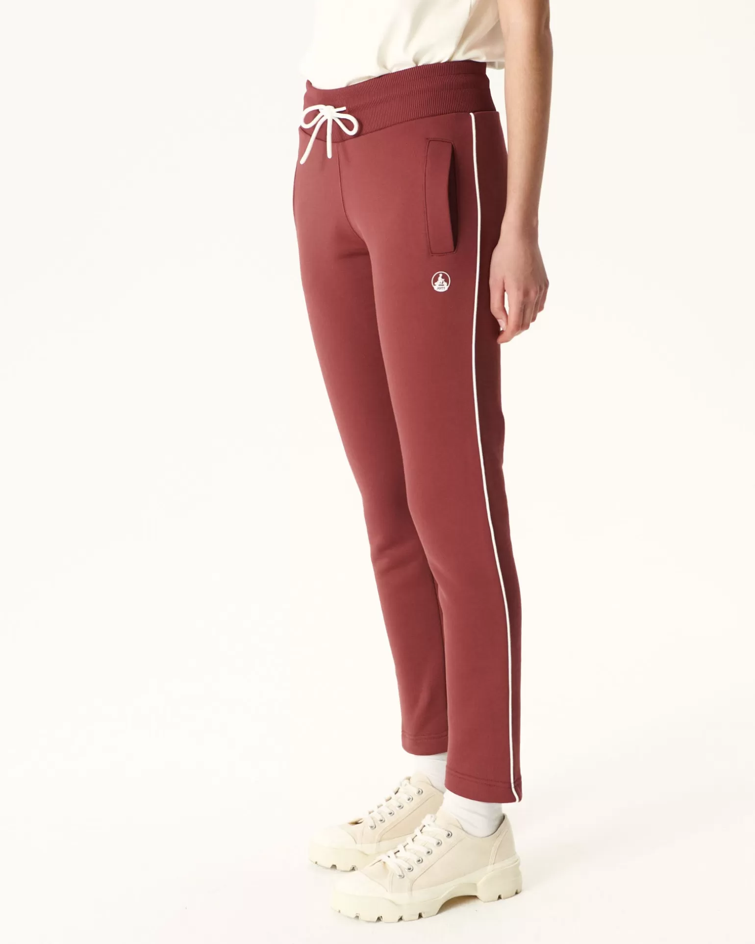 Vêtements*JOTT Jogpant Femme En Coton Biologique Bordeaux Ingrina 330 Burgundy