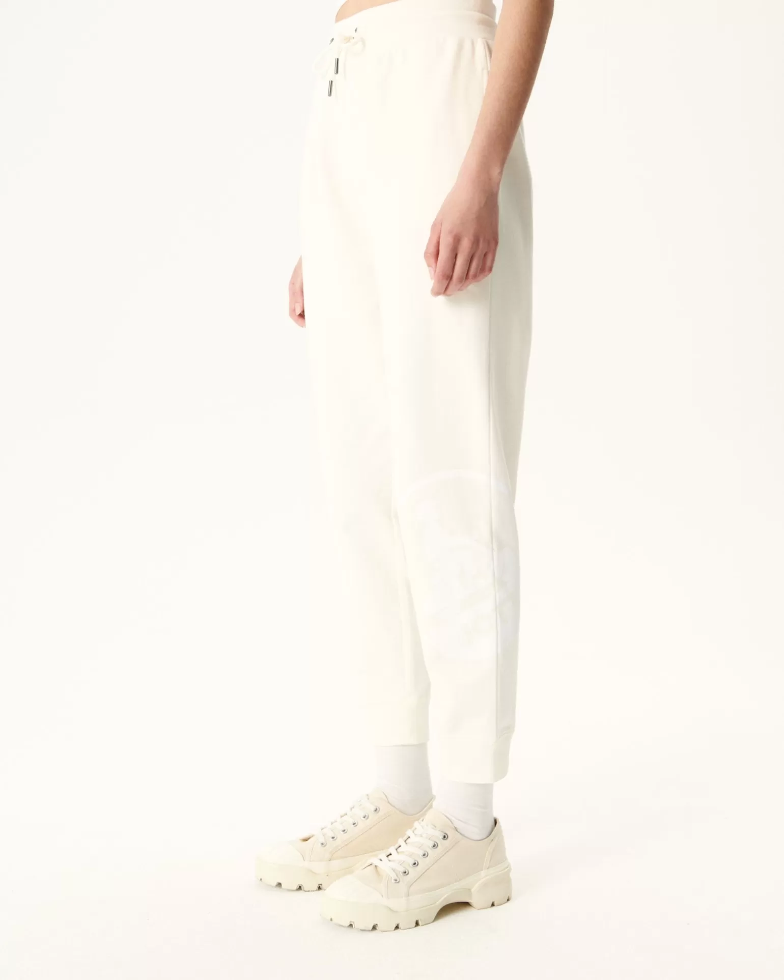 Vêtements*JOTT Jogpant Femme En Coton Biologique Ecru Soledad 895 Off-White