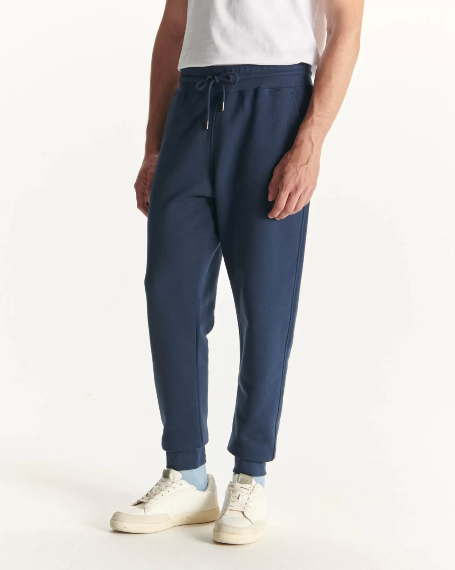 Vêtements*JOTT Jogpant Homme En Coton Biologique Marine Santiago 104 Navy