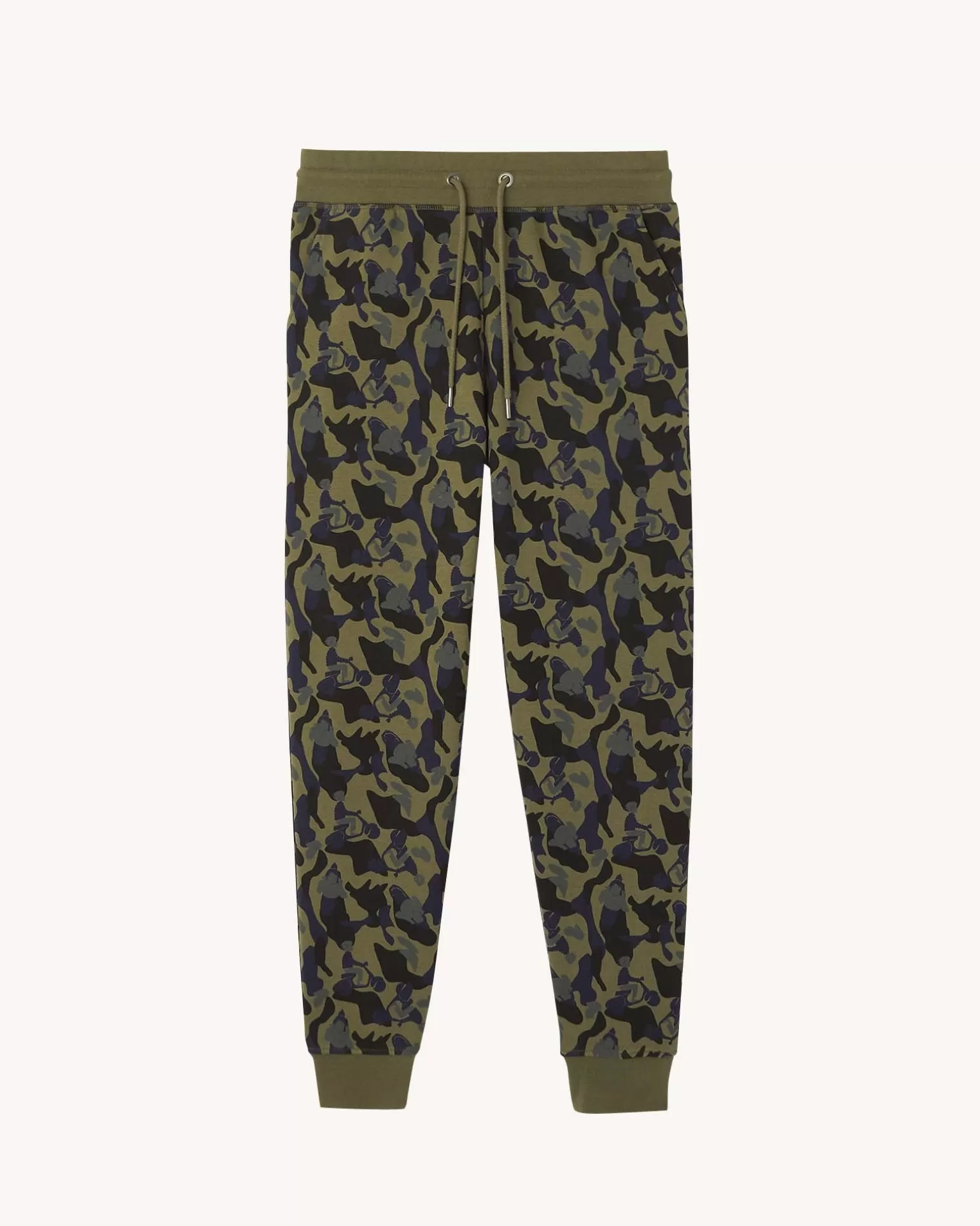 Vêtements*JOTT Jogpant Homme Print Militaire Santiago 277 Print Militaire