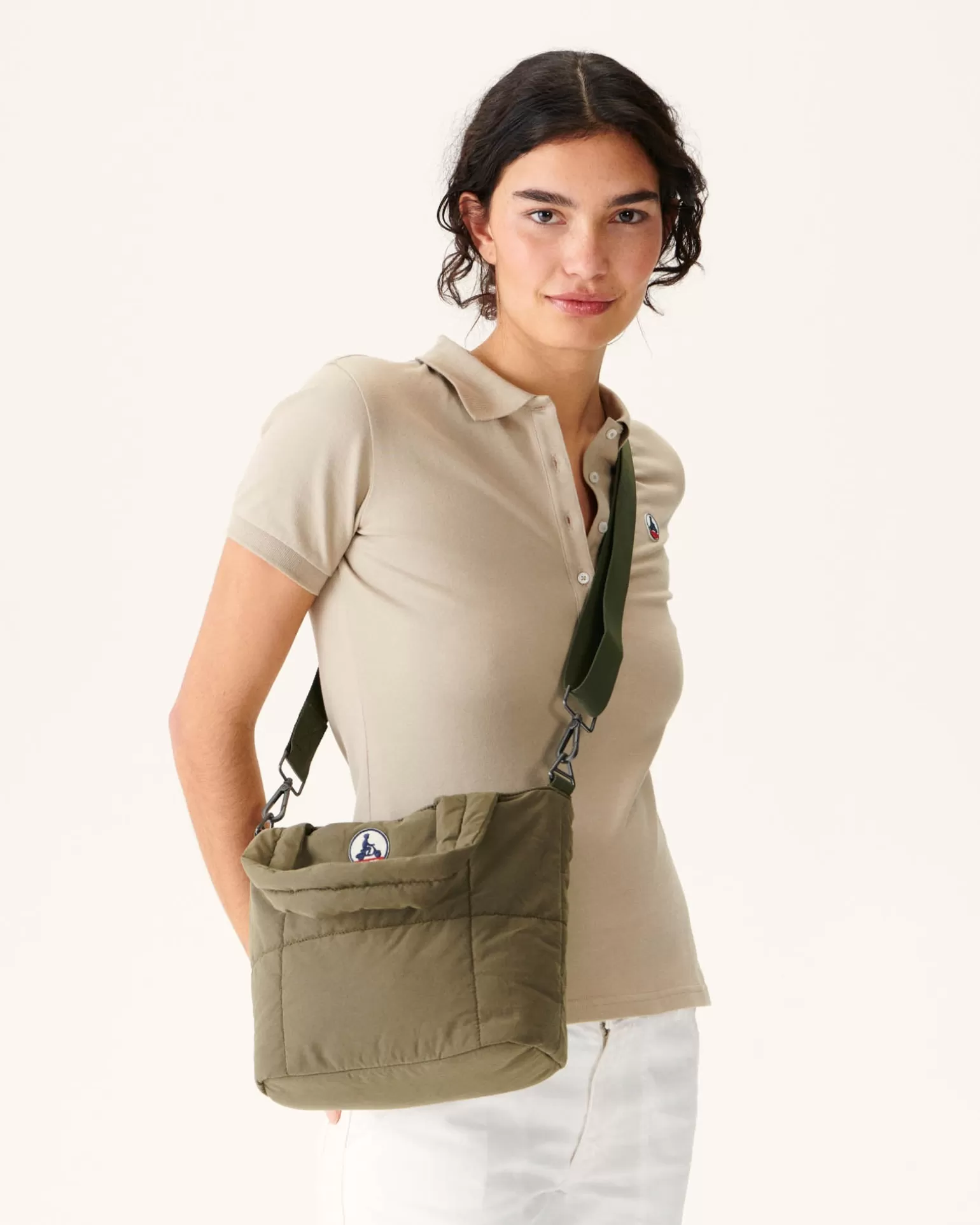 Sacs & Bagages*JOTT Mini Tote-Bag En Coton Gratte Army Nuna 255 Army