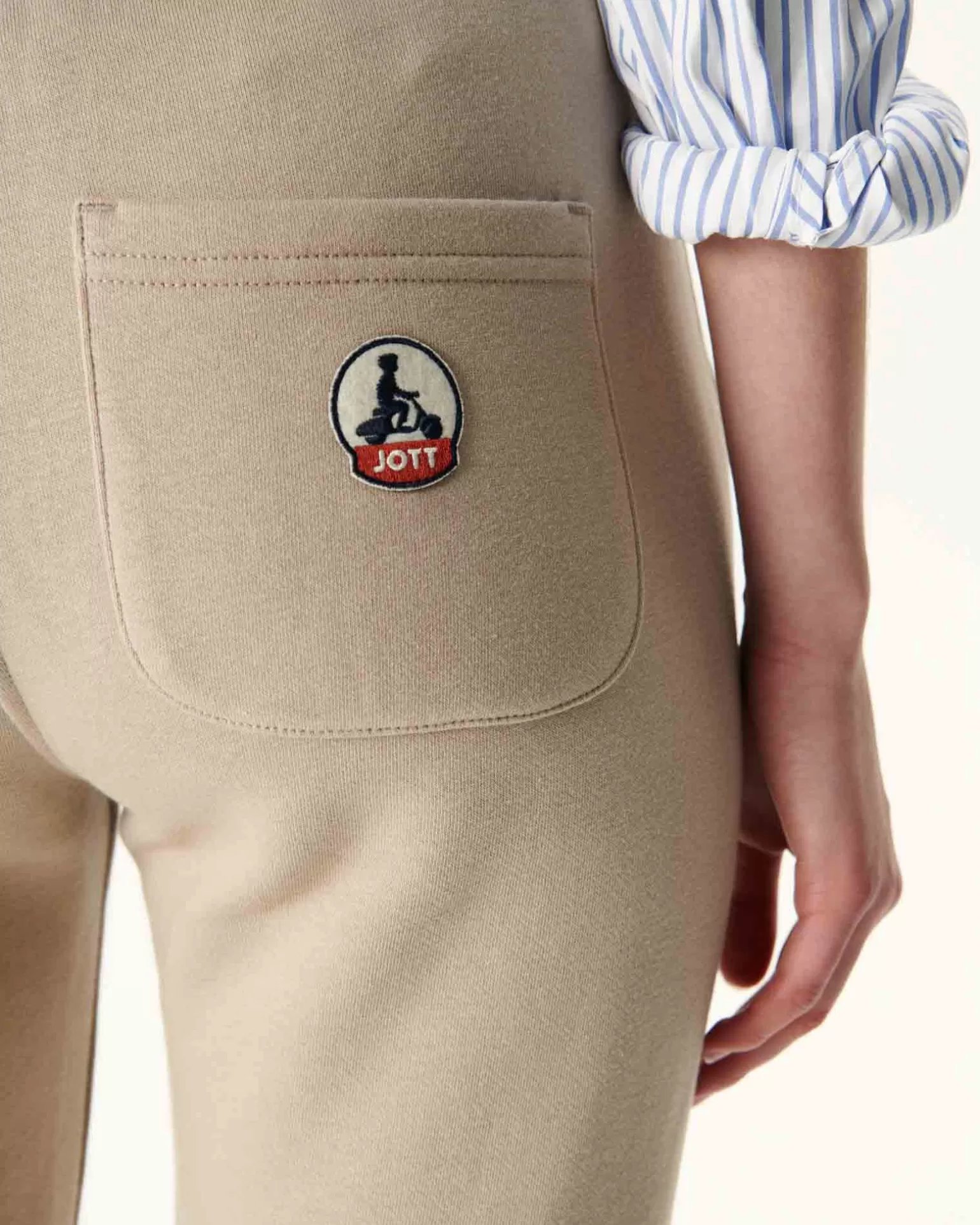 Vêtements*JOTT Pantalon De Sport Femme En Coton Biologique Beige Valparaiso 804 Beige