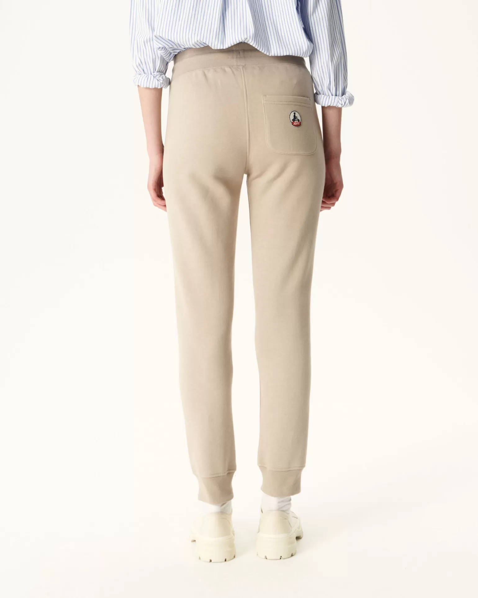 Vêtements*JOTT Pantalon De Sport Femme En Coton Biologique Beige Valparaiso 804 Beige
