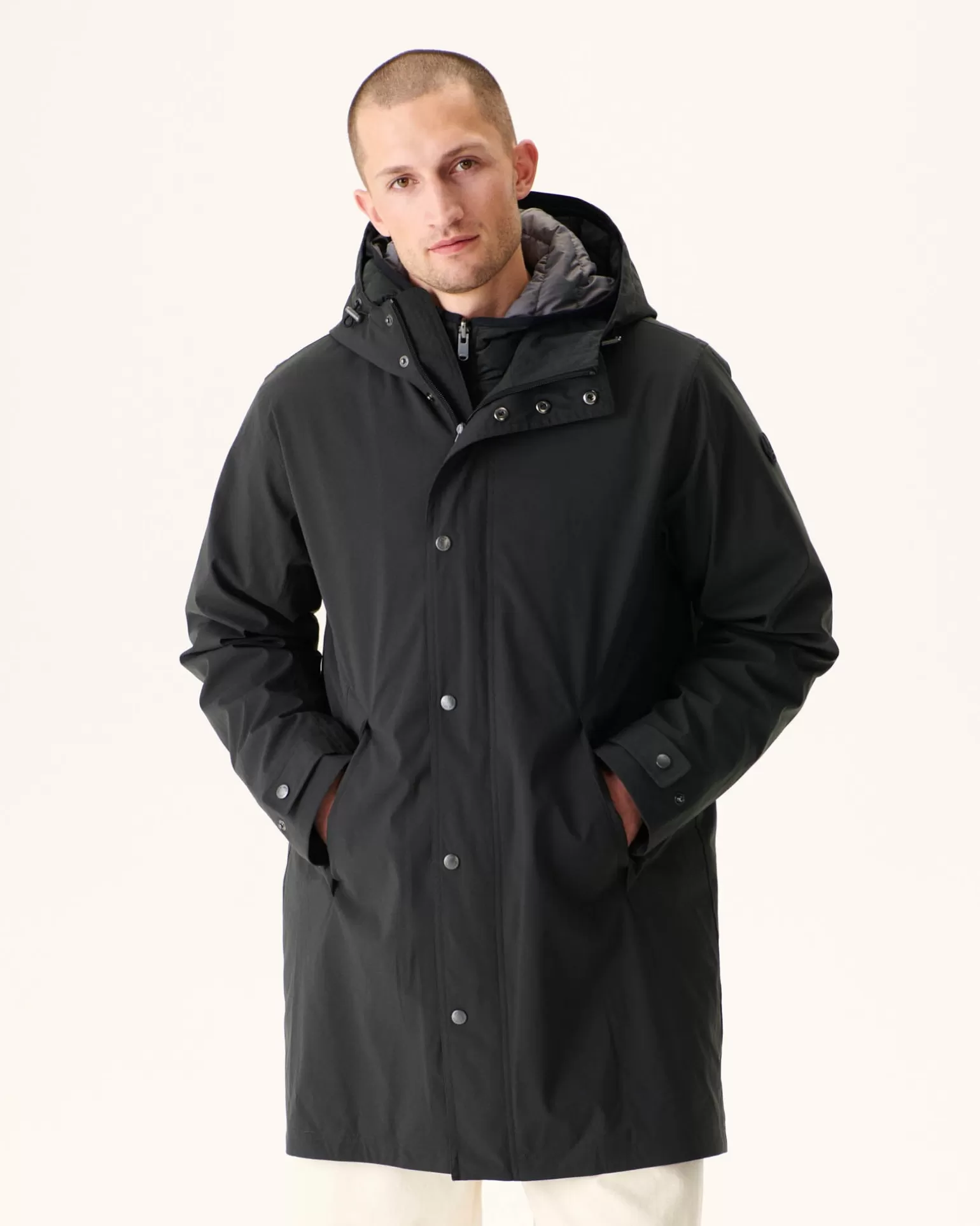Doudounes & Vestes*JOTT Parka Reversible A Capuche 5-En-1 Noir Gobi 999 Black