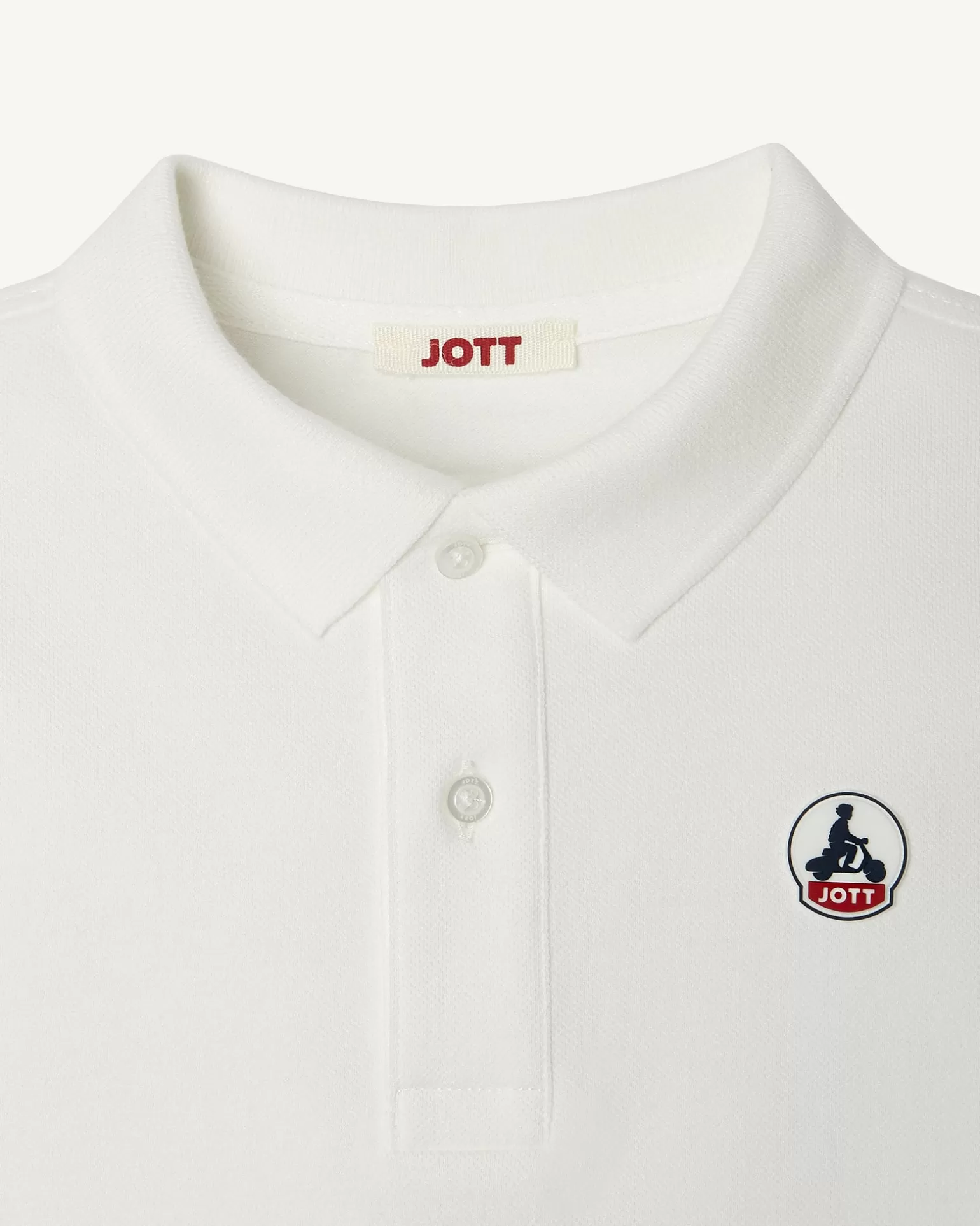 Vêtements*JOTT Polo Enfant En Coton Biologique Blanc Salvador 901 Blanc