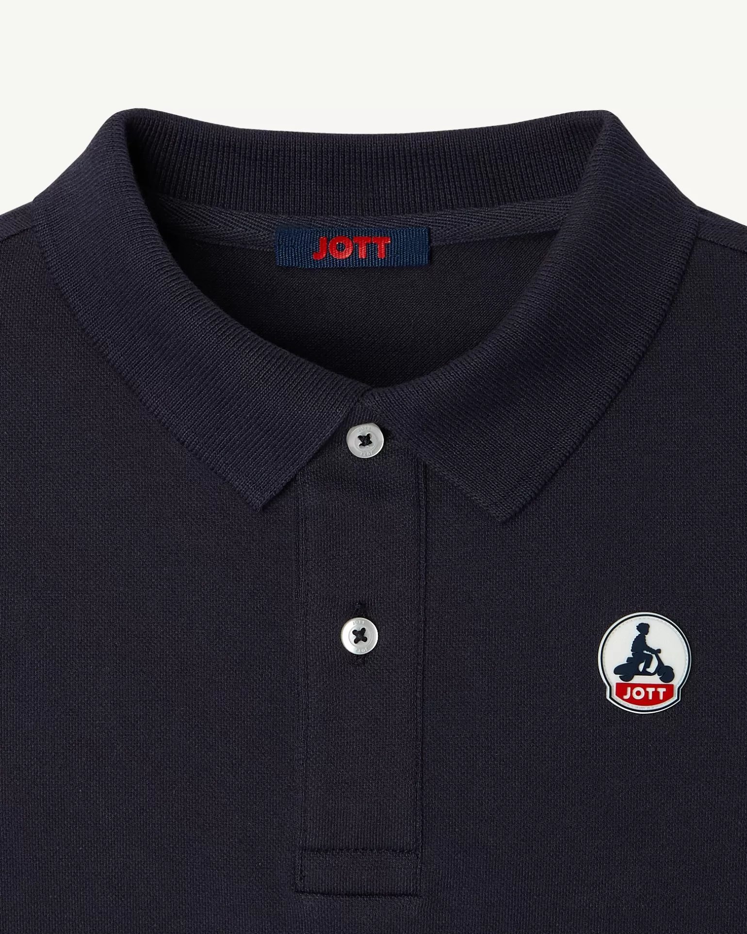 Vêtements*JOTT Polo Enfant En Coton Biologique Marine Salvador 104 Navy