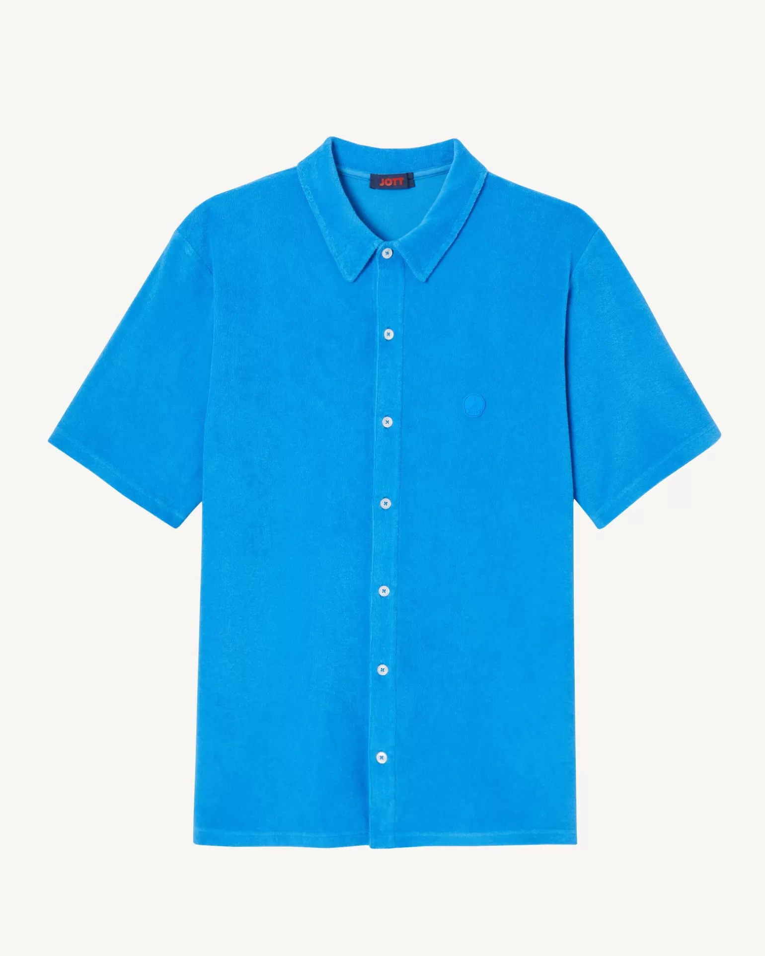 Vêtements*JOTT Polo Eponge Azur Castelo 183 Azure